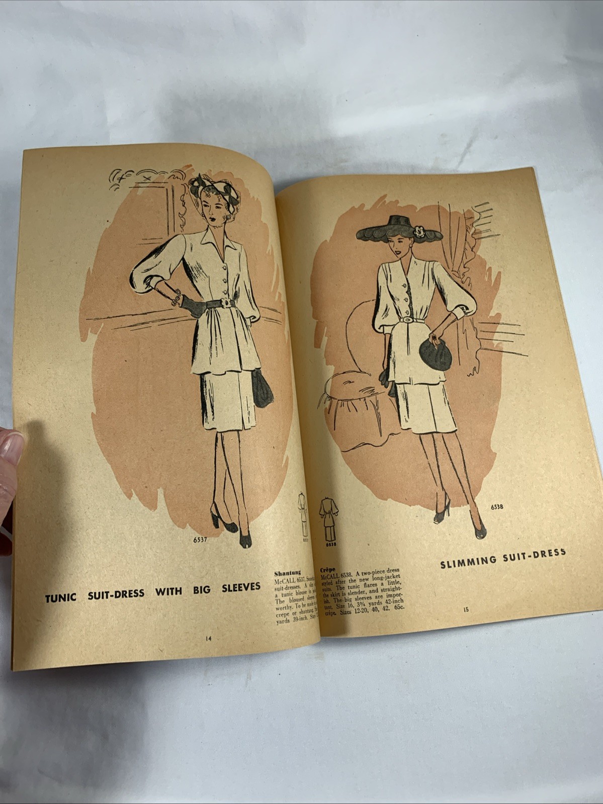 Vintage~ McCALL~ Style News ~Home Dressmaking~ July 1946