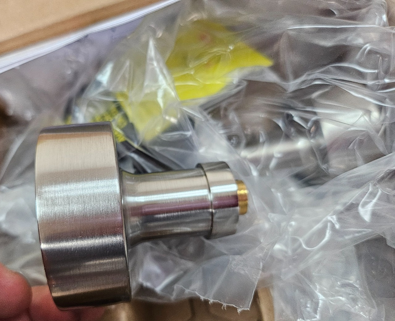 Emtek Assa Abloy Satin Nickel Round 5109ROUUS15 Concealed Passage $224. Retail