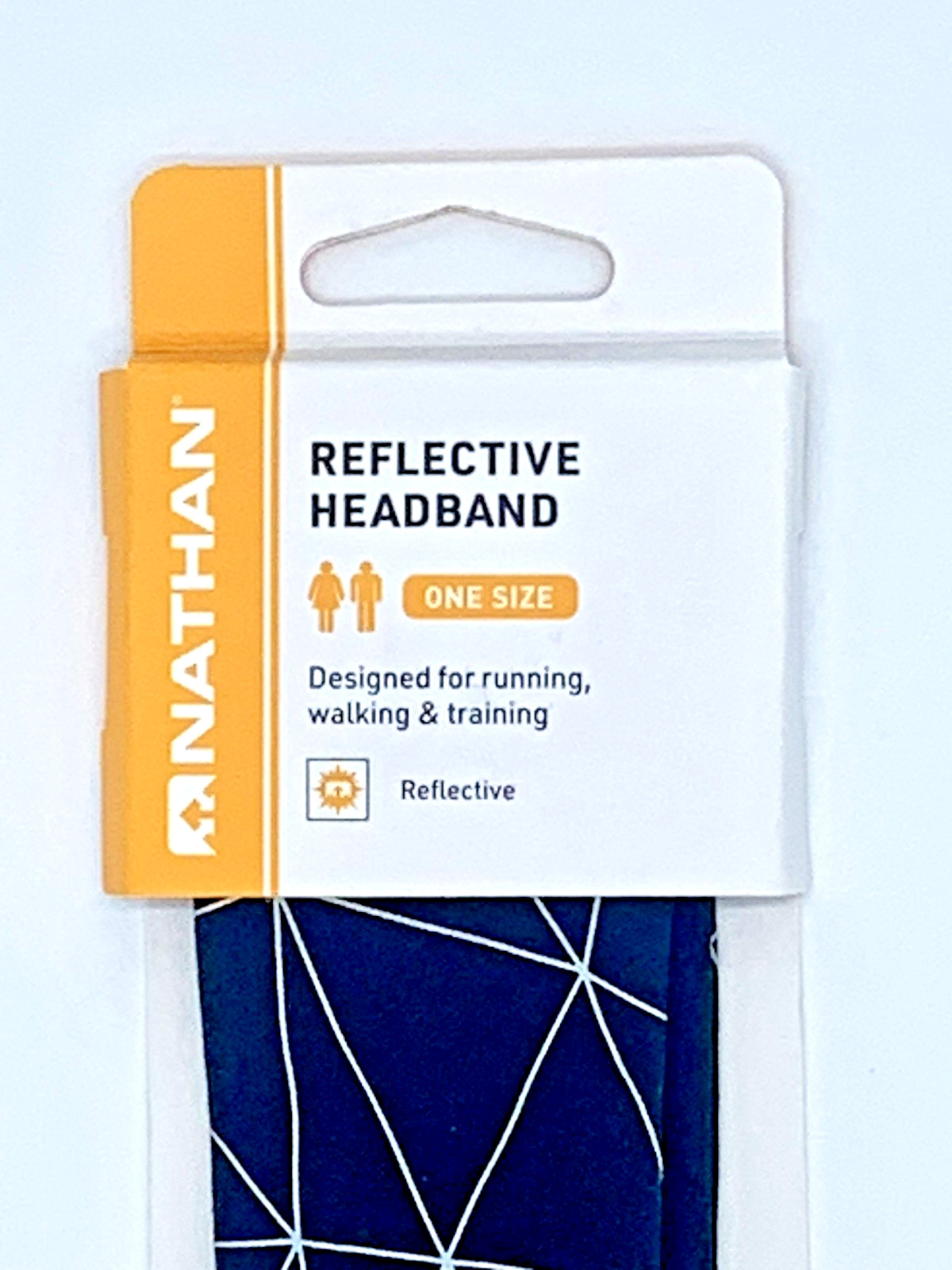 BRAND NEW NATHAN HyperNight Reflective Headband Unisex One Size