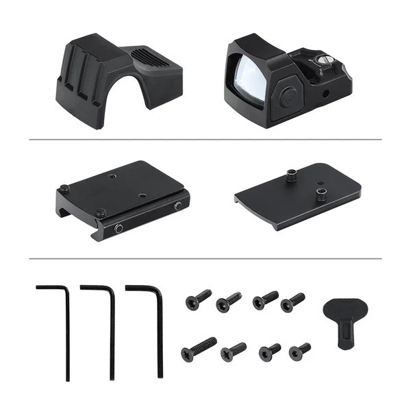 Green Dot Shake Awake Optic Sight + Adapter for CZ P-10 C F S Optic Ready