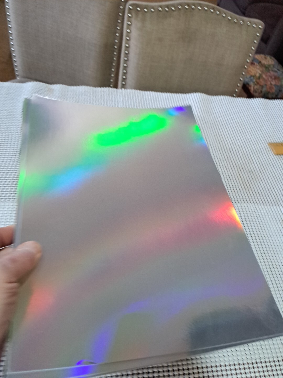 25 Sheets Of Hunkydory - Super-Size Mirri Card Block A3 - Rainbow