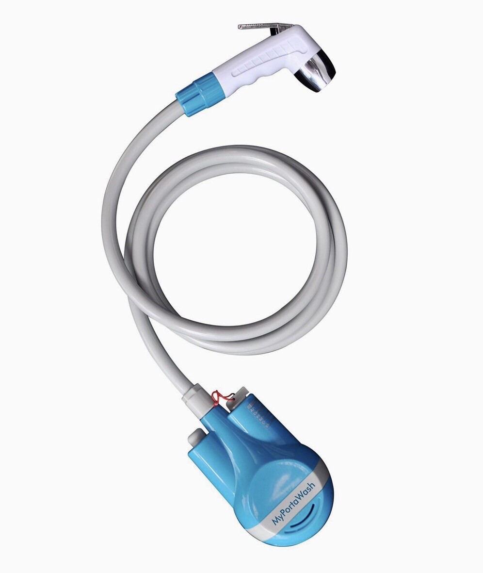 NEW! MyPorta Wash Bidet To Go Portable Recharging Bidet