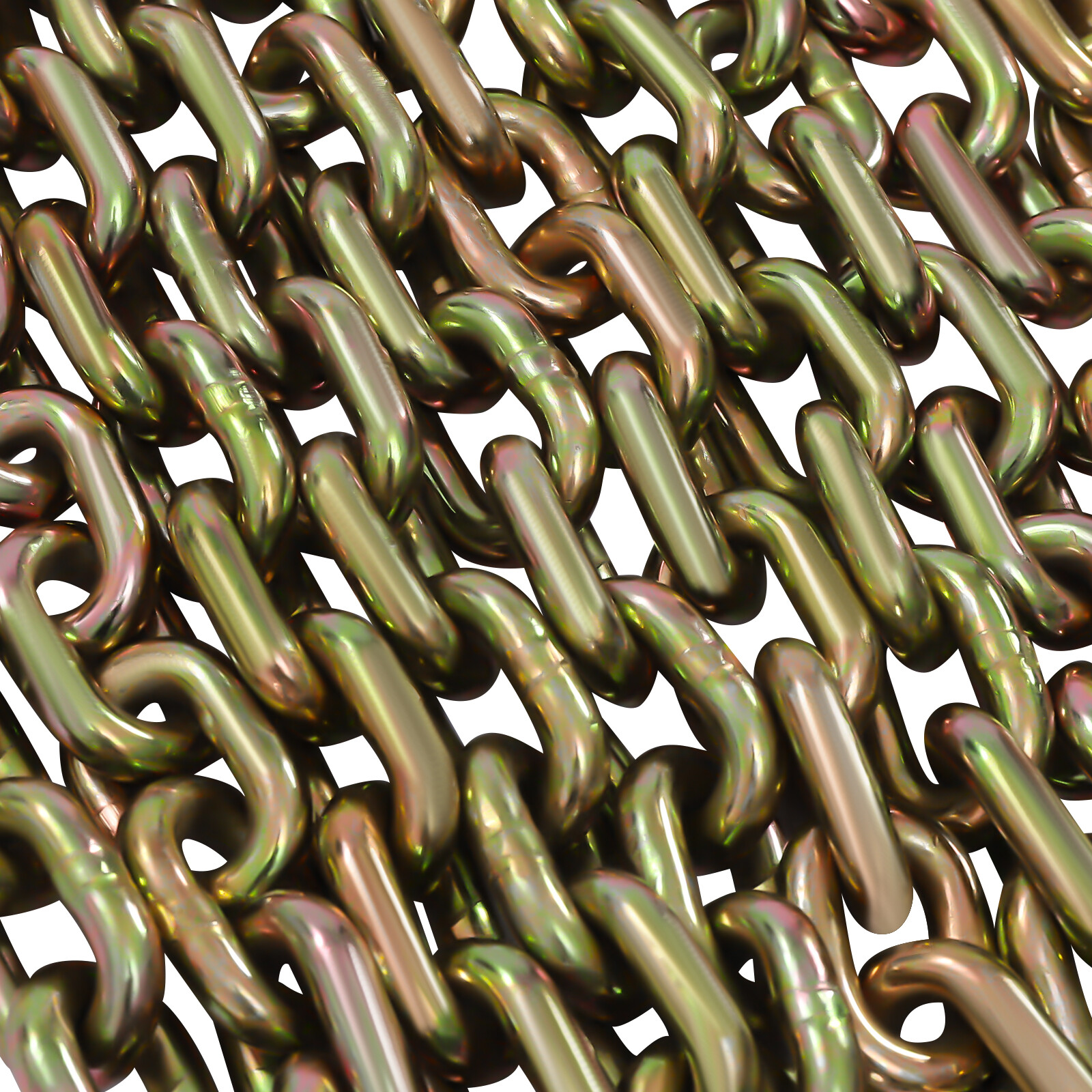 4 Pack 5/16"-3/8" Chain and Binder Kit Ratchet Load Binder w/ 4x 20ft Chains NEW