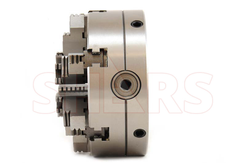 8" 6 Jaw Adjustable Self Centering Lathe Chuck + .0005" TIR Certificate NEW XL[