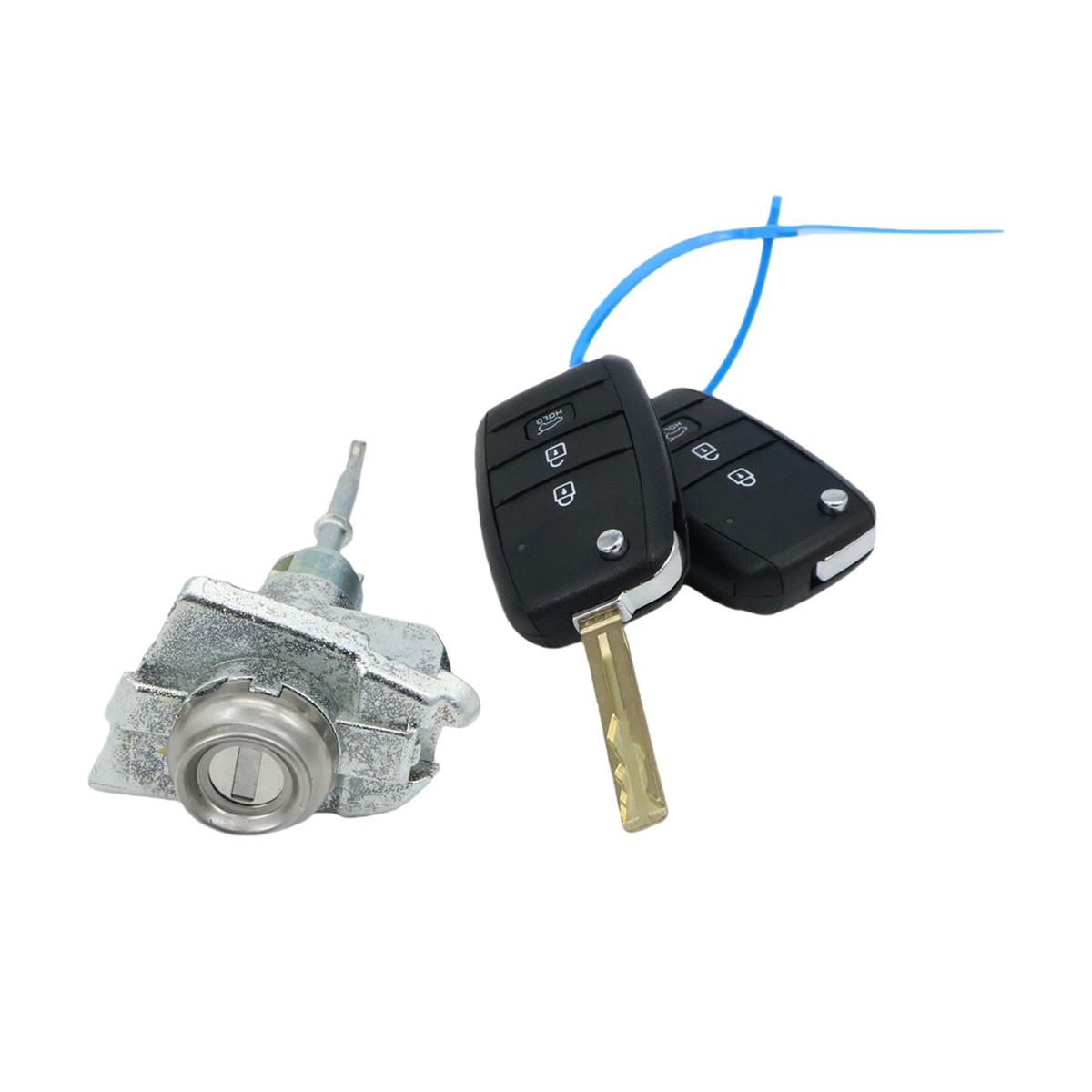 Left Door Lock & Key Cylinder Set 81970-D9A00 For Kia Sportage 2017 - 2022