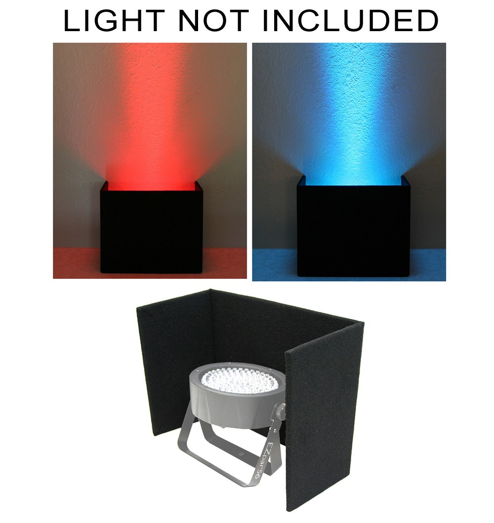 DJ Wedding Venue Lighting Slimpar 38 56 64 LED Up Light Uplighting Black Cover