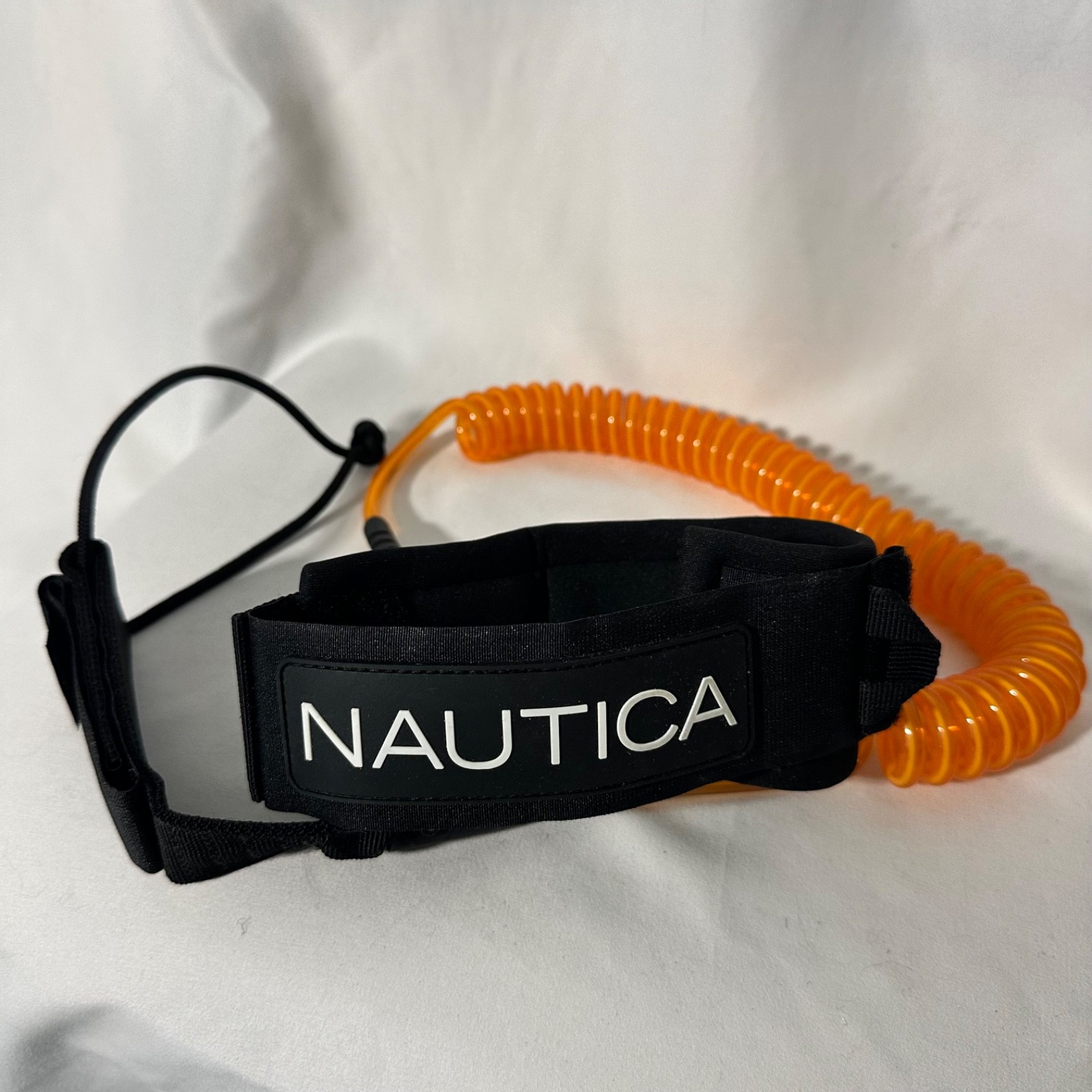 Nautica SUP Paddle board Or Surf Leash – Coiled Cord, Neoprene Ankle Strap