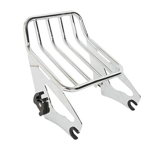 Motorcycle Detachable Two-Up Luggage Rack for Harley Touring Road King