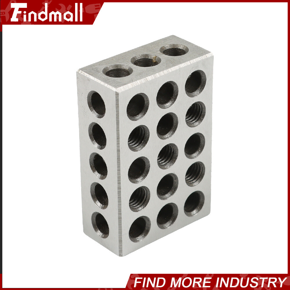 5 MATCHED PAIRS ULTRA PRECISION 1-2-3 BLOCKS 23 HOLES .0001" MACHINIST 123
