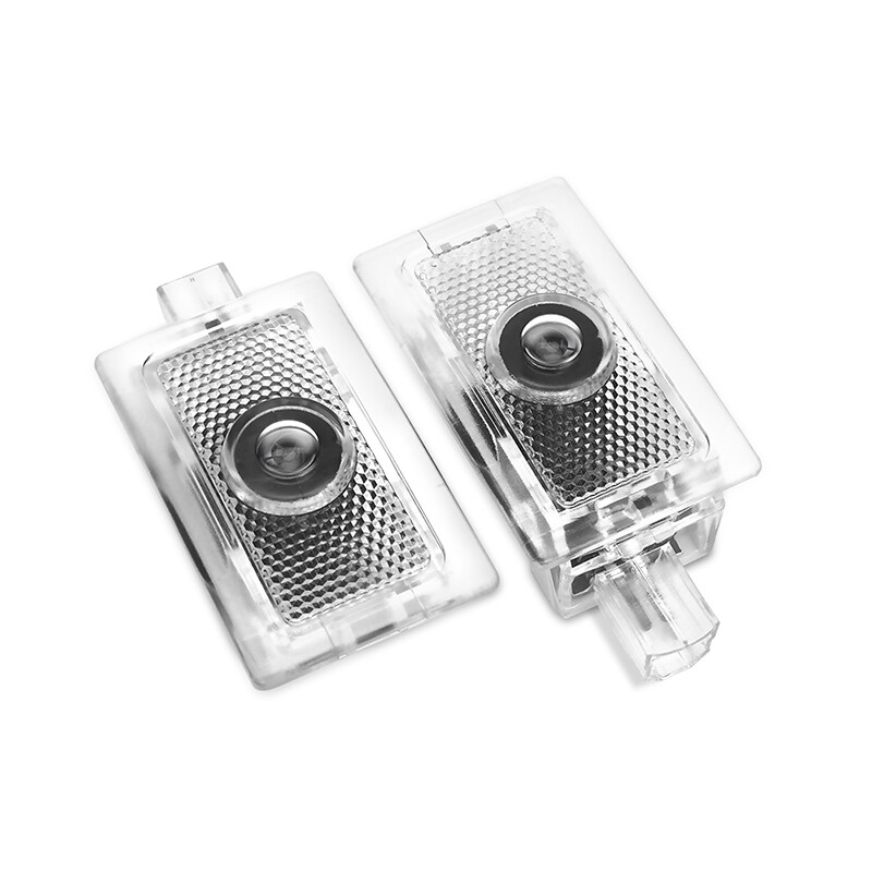 New 2x White Car LED Door Shadow Projector Lights HD For Chrysler 300 2005-2021