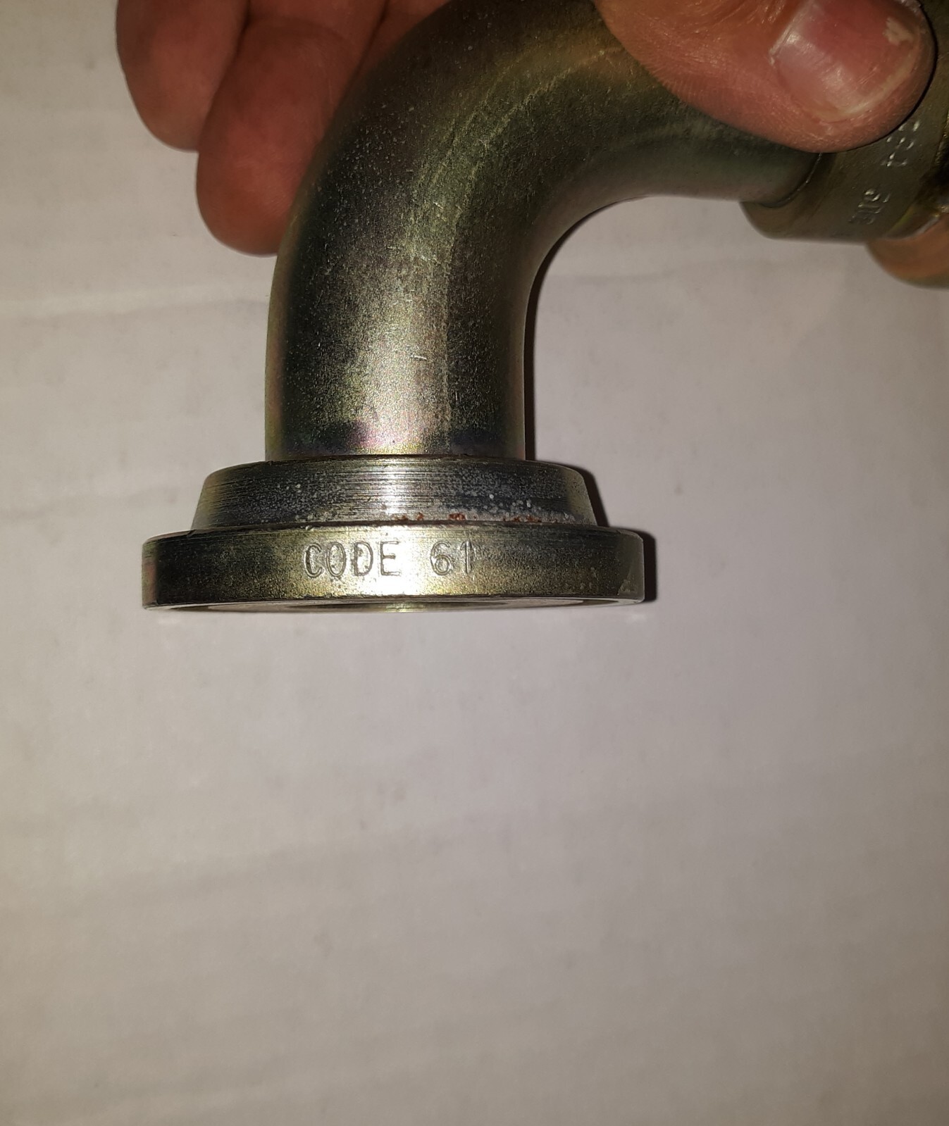 Weatherhead 20U G84 90° Crimp Hydraulic Fitting