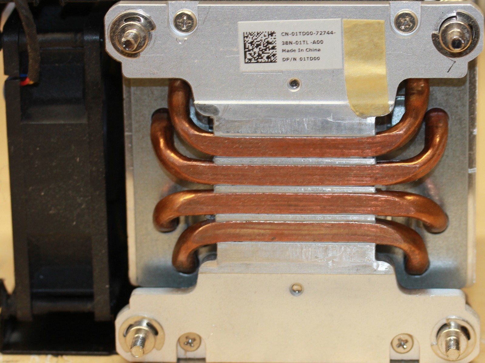 01TD00 Skt LGA 2011 Heatsink/Fan for Dell Precision T3600 T5600 T7600