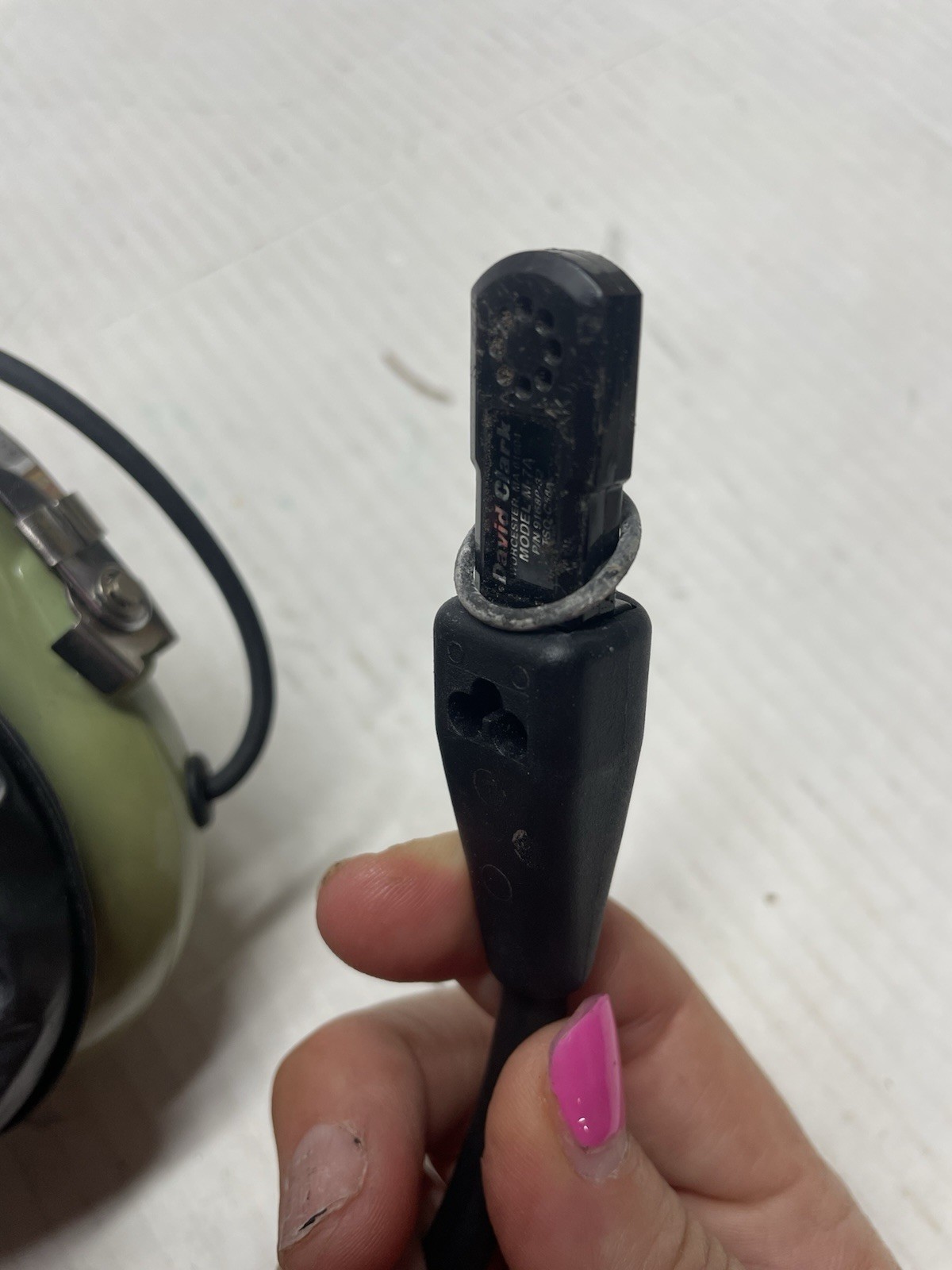 David Clark H10-20 Aviation Headset Untested