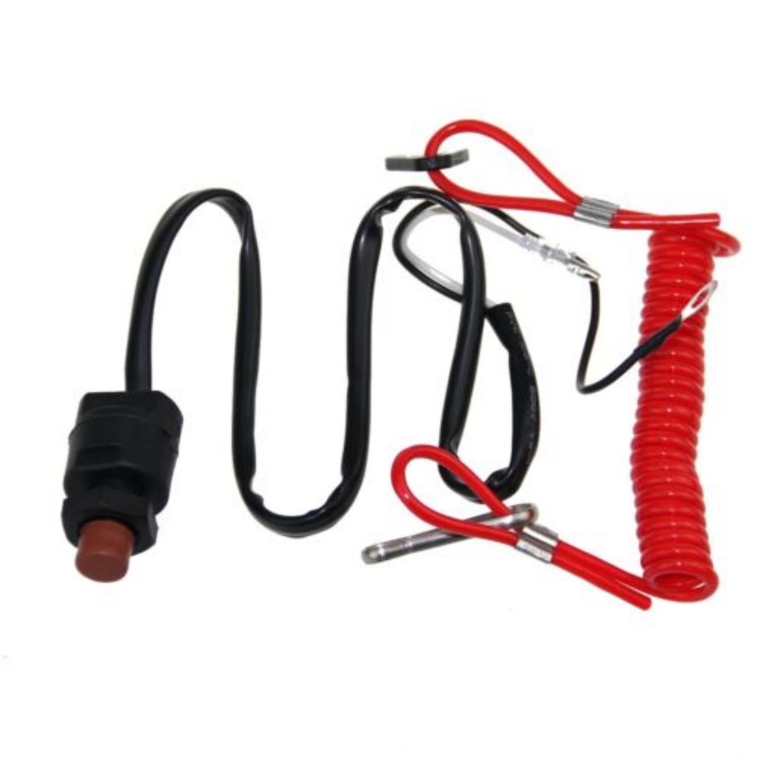 Kill Stop Switch Safety Tether Lanyard Yamaha Suzuki Honda Tohatsu Outboard
