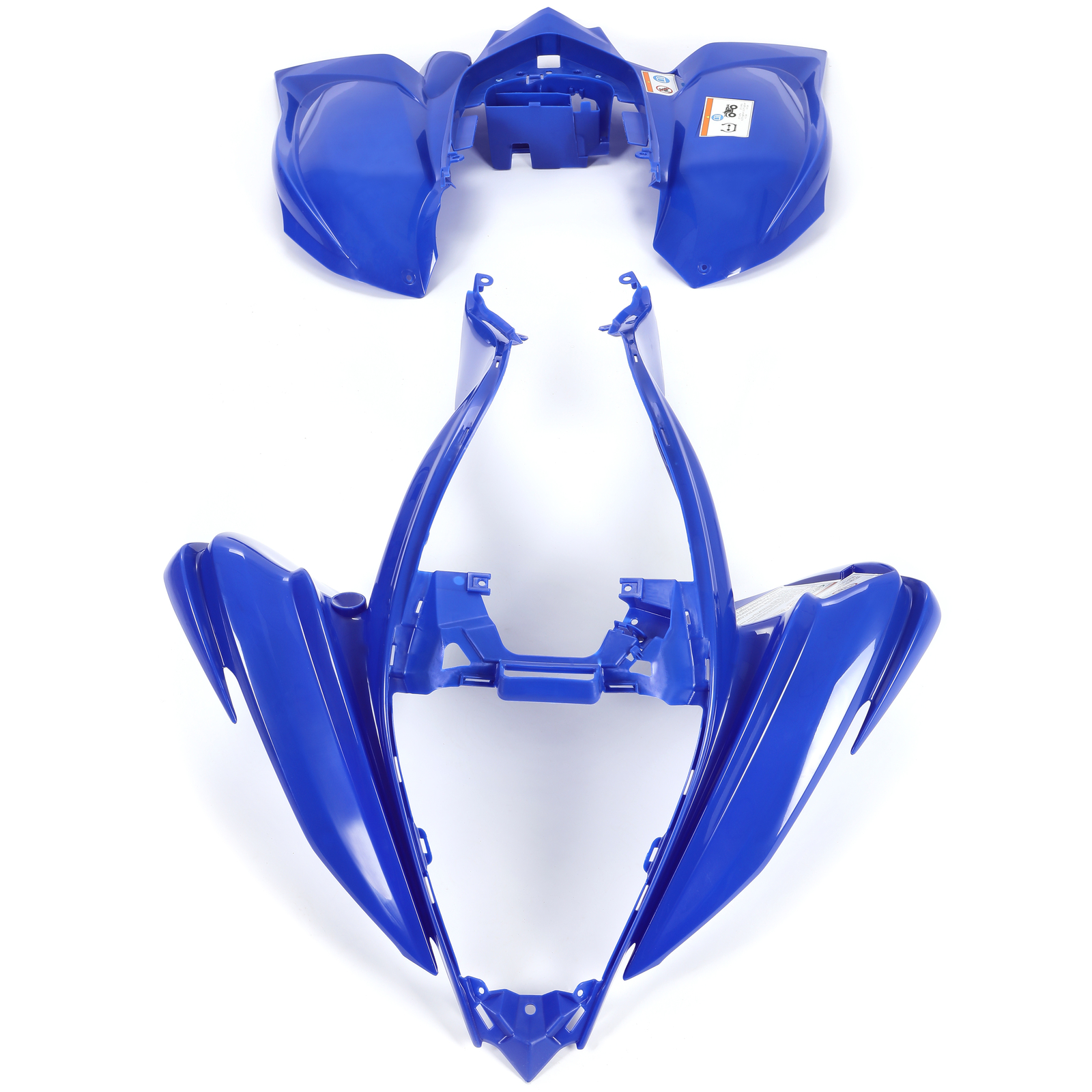 For YAMAHA Raptor 700 plastics Kit Fenders BLUE 2006-2024