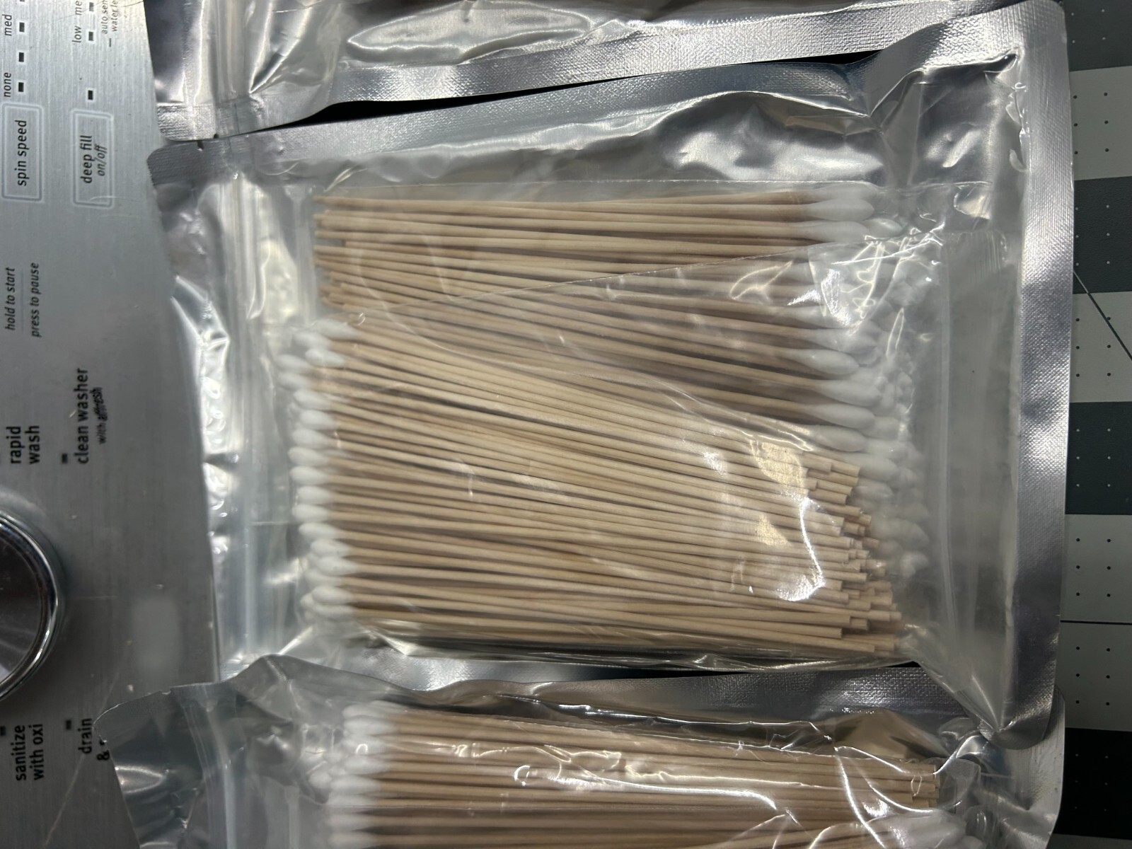 NEW 1000-COUNT pack lot 6" Extra Long Cotton Swabs ECOTREES applicator