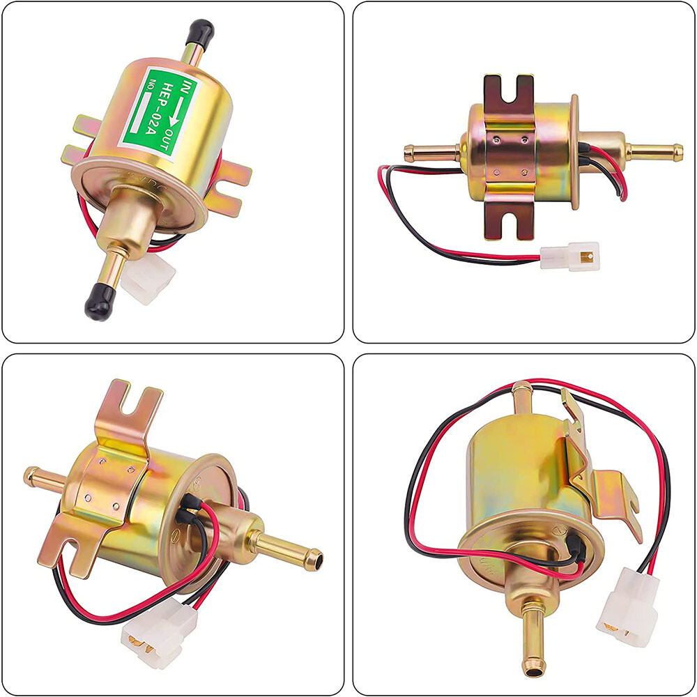 Universal Electric Fuel Pump 2.5-4 PSI For Lawn Mower Carburetor Engine HEP-02A