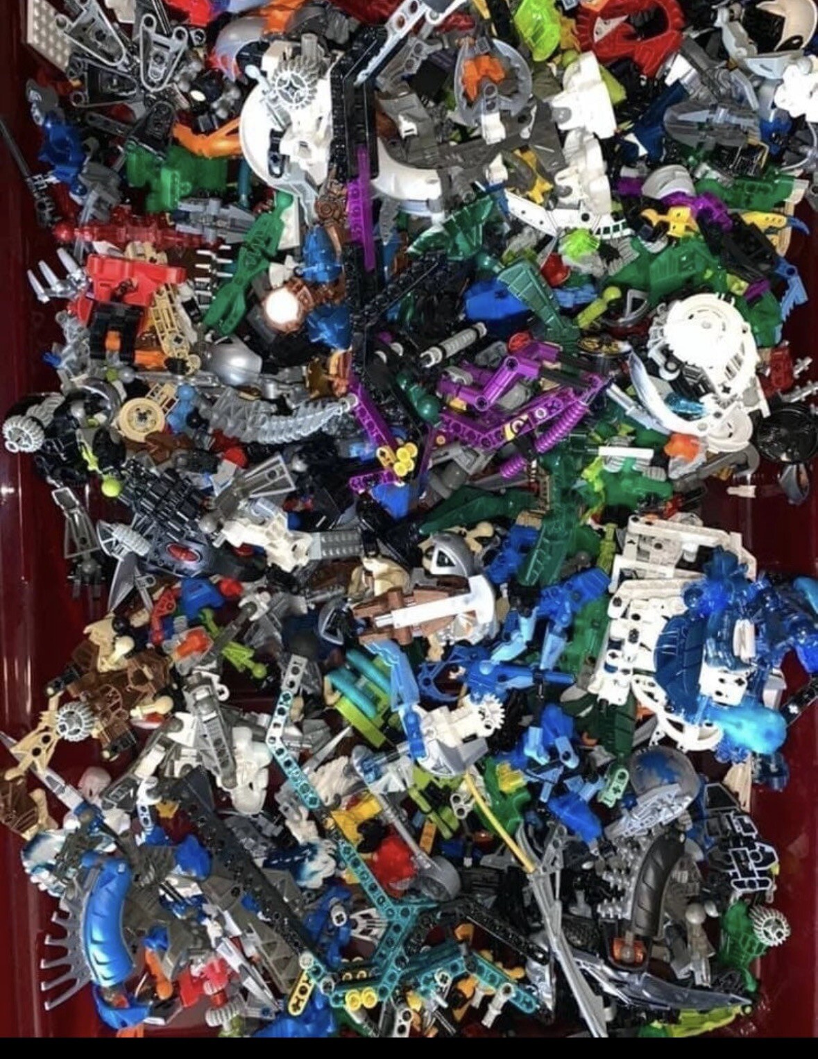 LEGO BIONICLE Hero Factory Bulk Lot 100+ Parts Pieces MASKS MOC