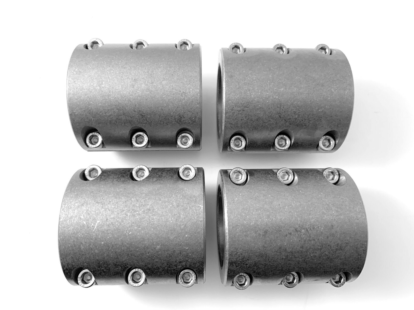 4 Steel tube clamps weldable bolt on 1.75" 1 3/4" roll cage mounts USA Made -L