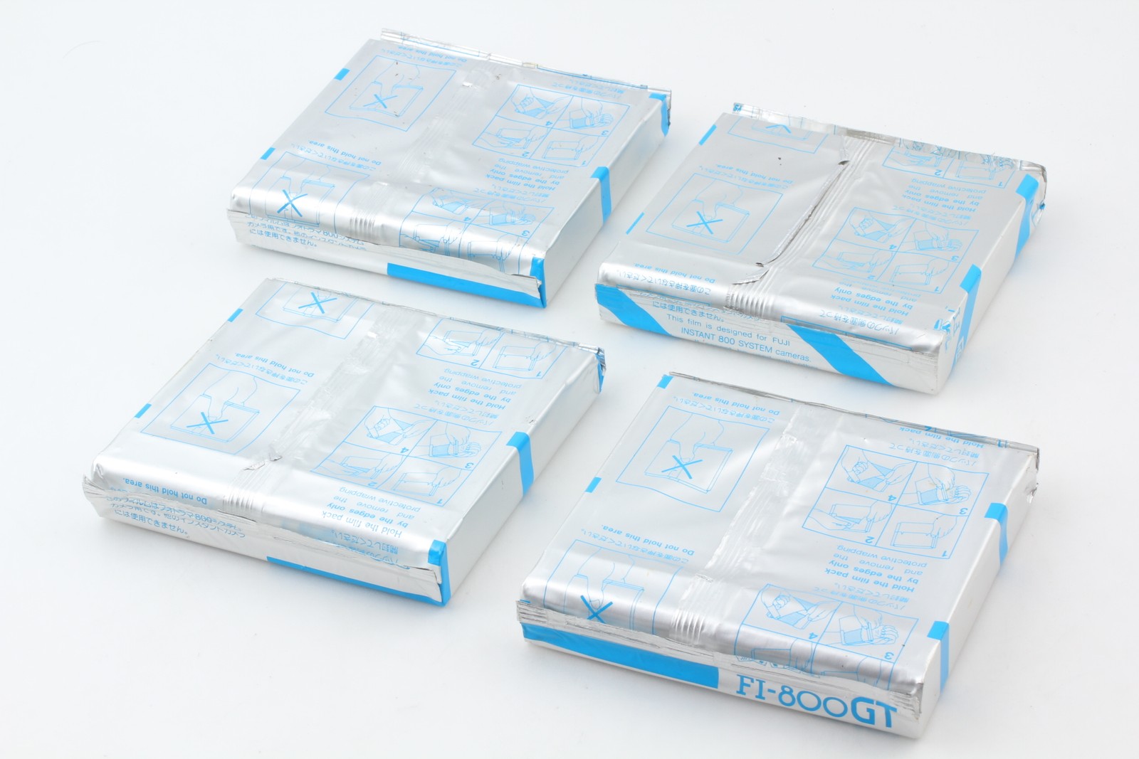 4 Lot [Unused] Fujifilm FI-800GT Instant Color Film Fotorama From JAPAN