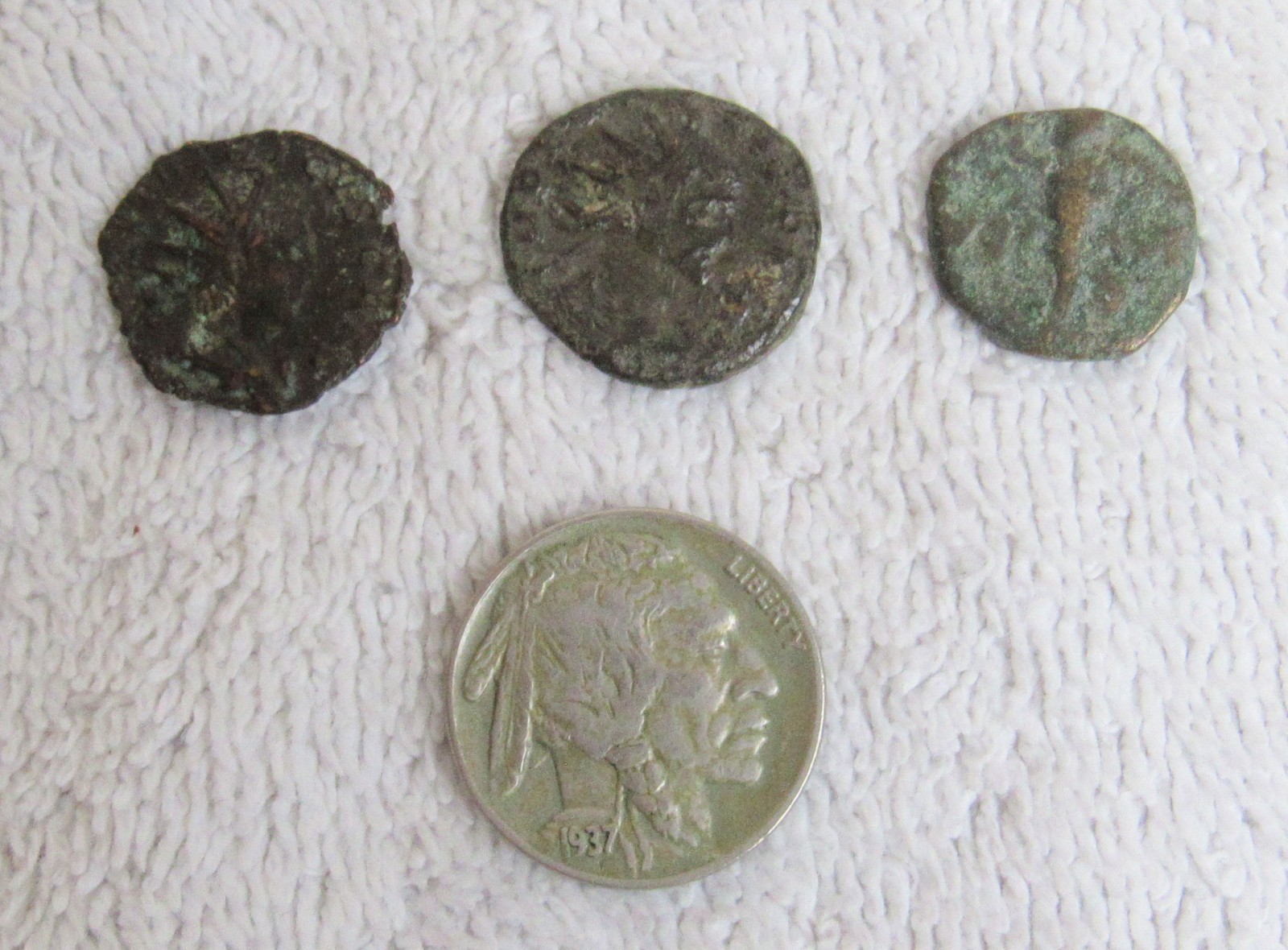 3 Ancient Provincial Republic Imperial Roman Bronze Coins