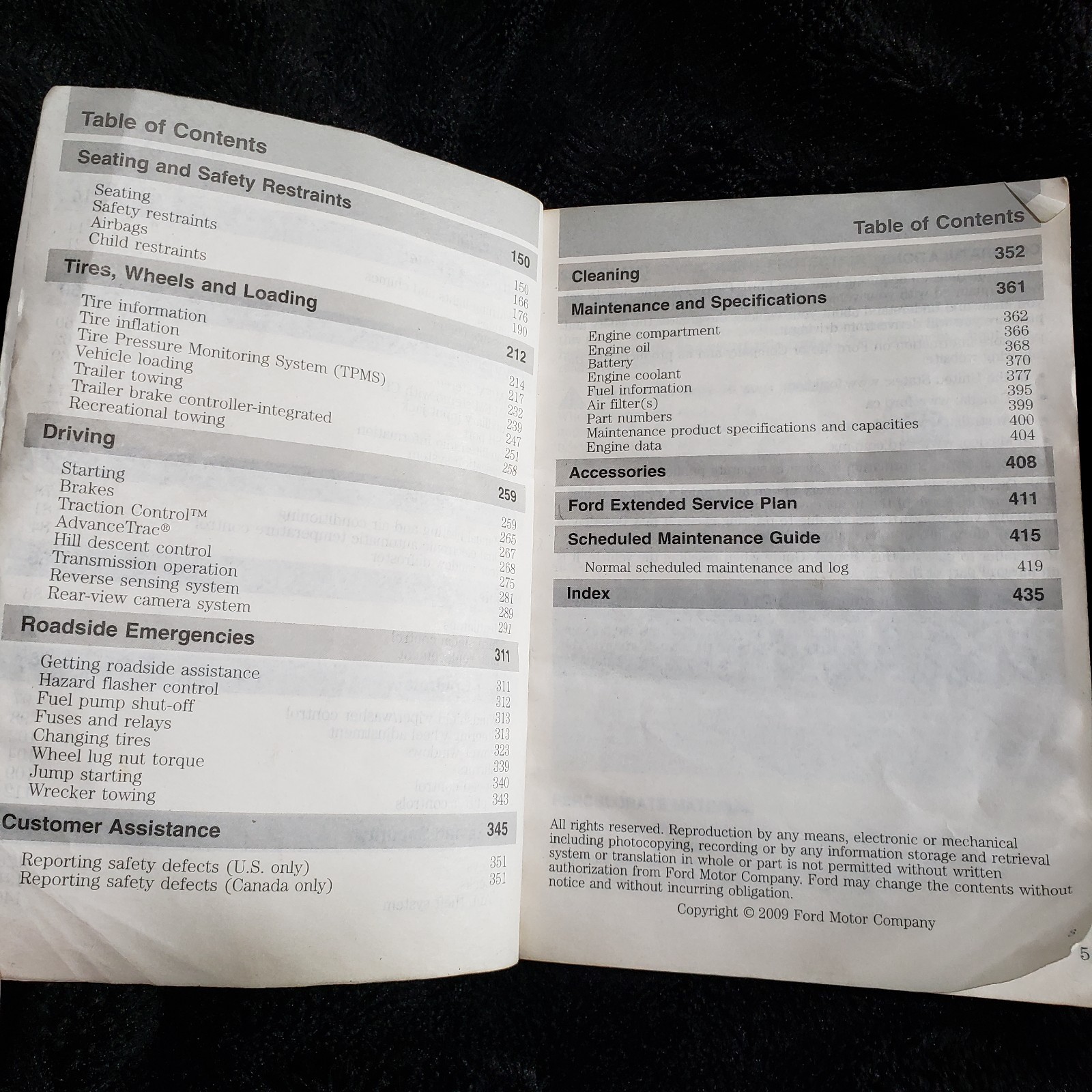 2011 Ford F250 F350 Super Duty Owners Guide Manual +Extra Information Books Case