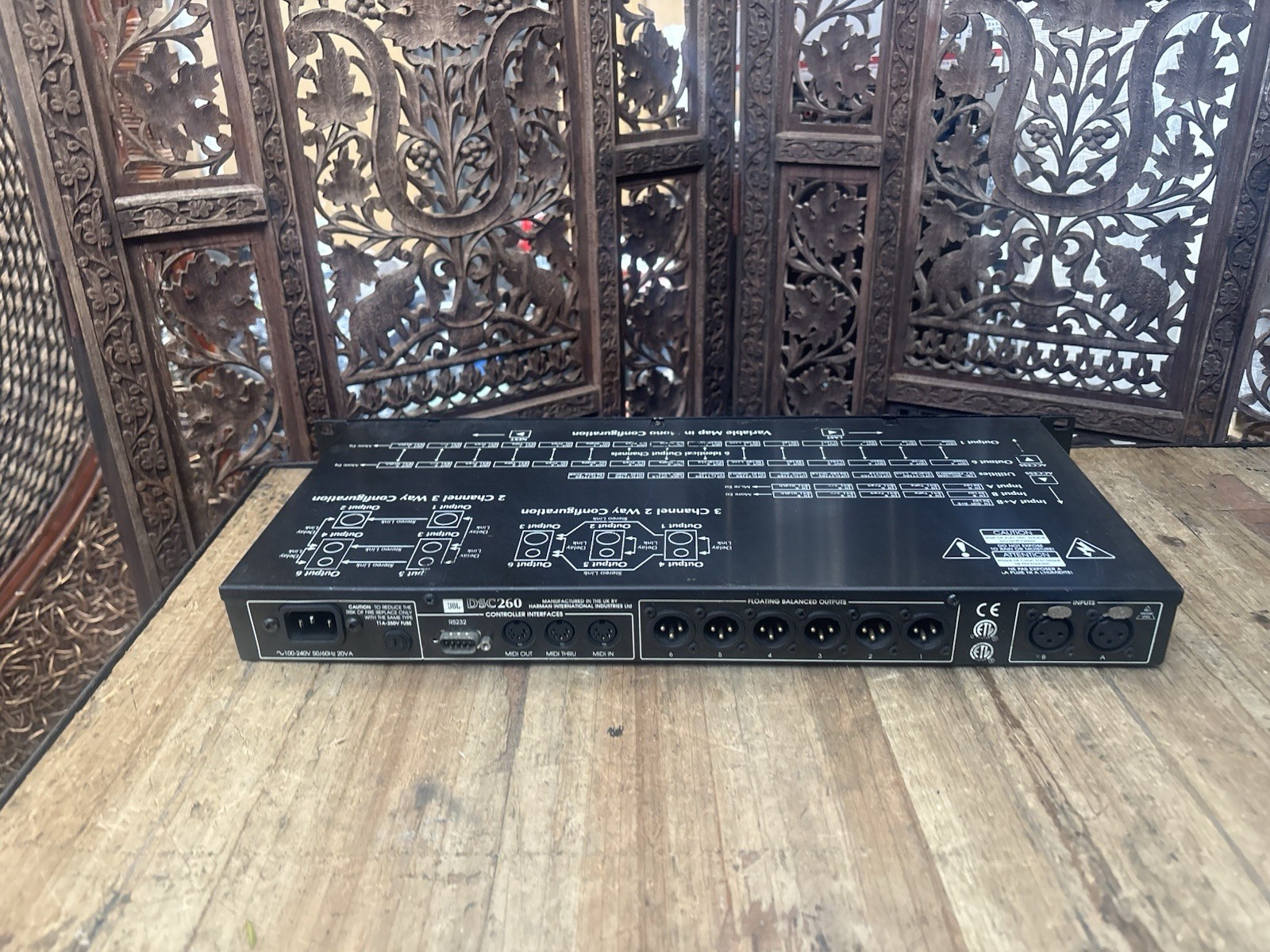 JBL DSC260 Digital System Controller, 2-Channel / 3-Way