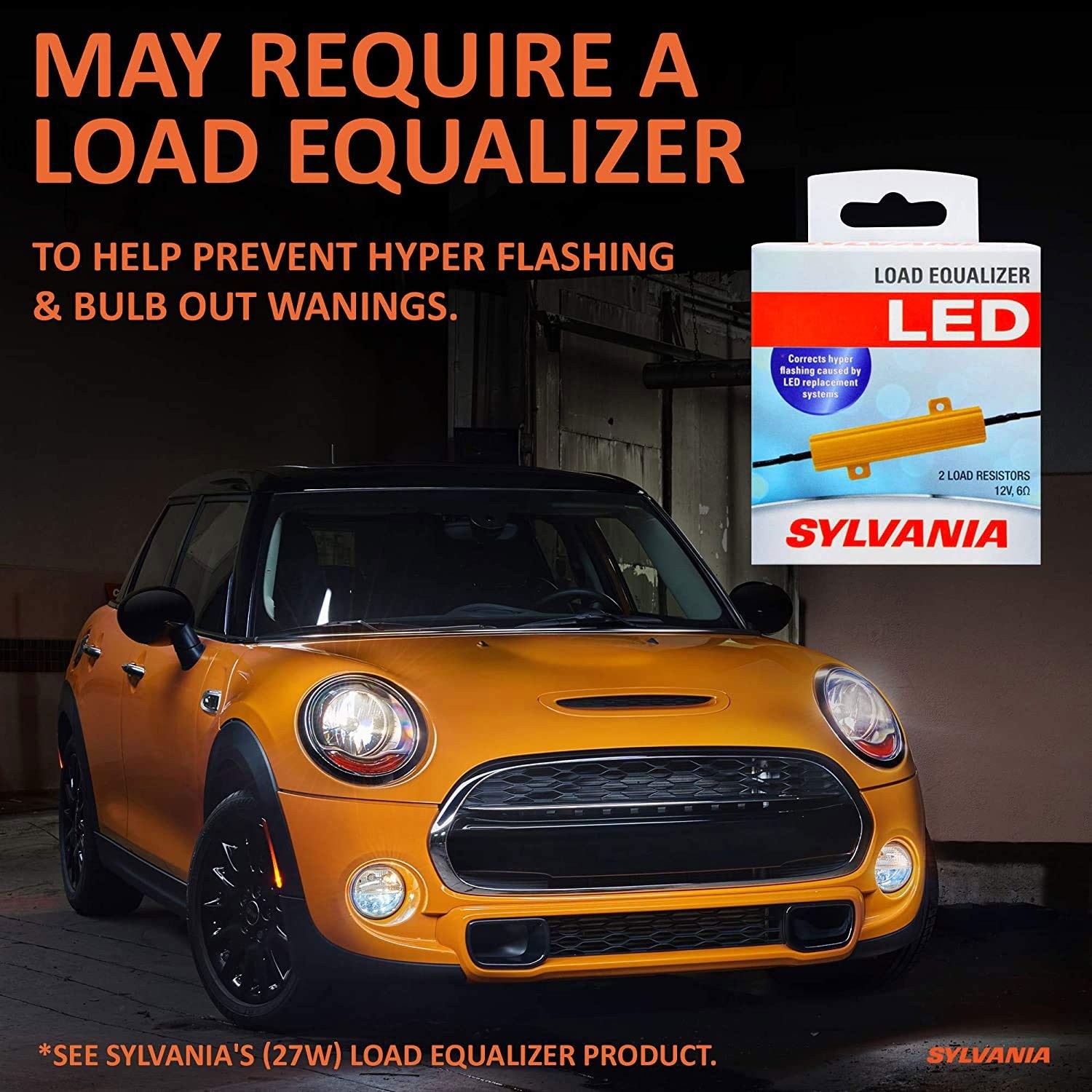 SYLVANIA - 7443 T20 ZEVO LED Amber Bulb - Bright LED Bulb, Ideal for Park and...