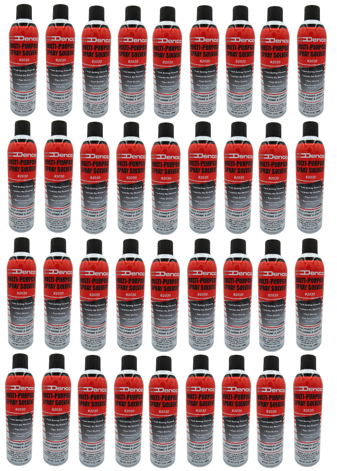 #2030 Denco Multi Purpose Spray Solvent - 13 OZ Cans Blasts debris, grease, etc.