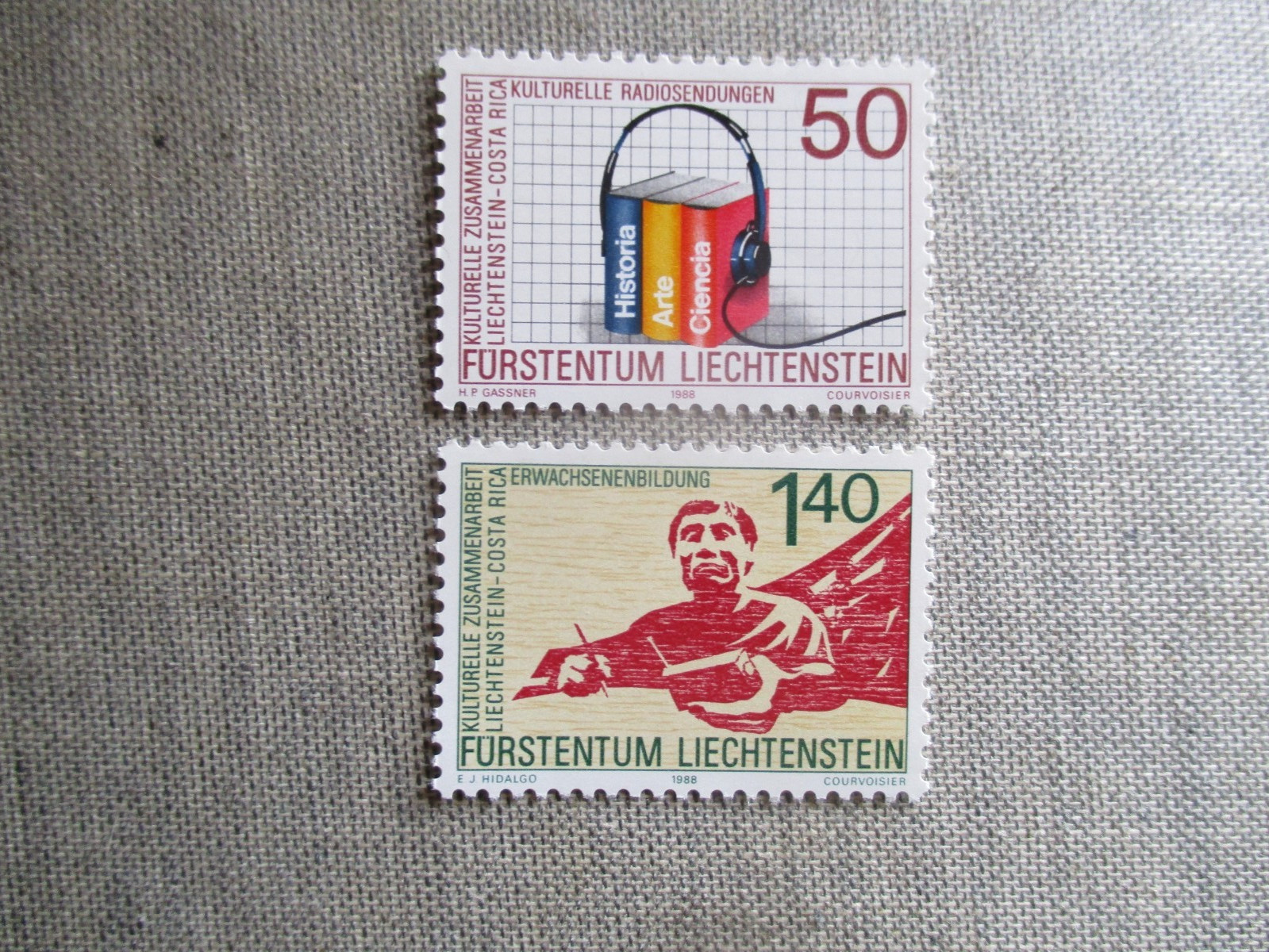 Liechtenstein, Scott# 886-887, MNH