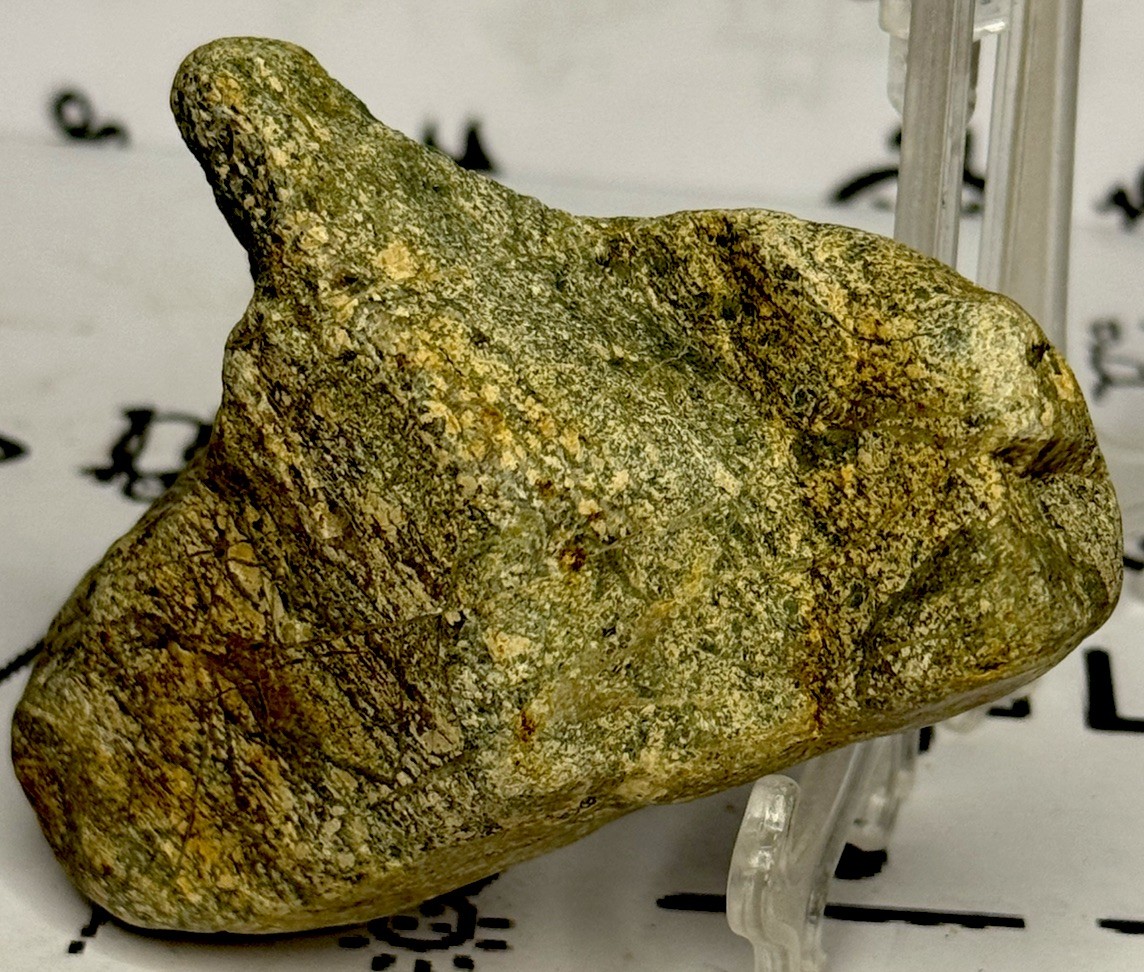 Native American Indian Authentic Artifact Stone Carved Effigy, 5.2 oz • VA