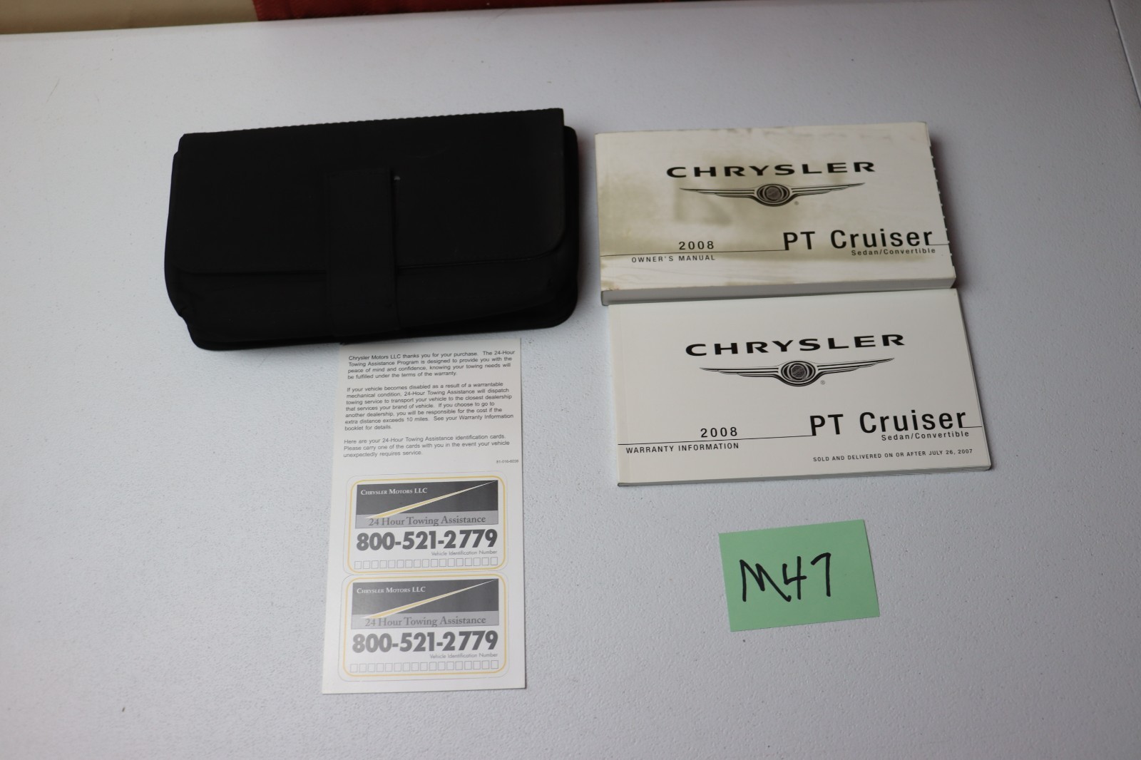 2008 Chrysler Pt Cruiser Owners Manual Guide OEM Factory Guide Book Set