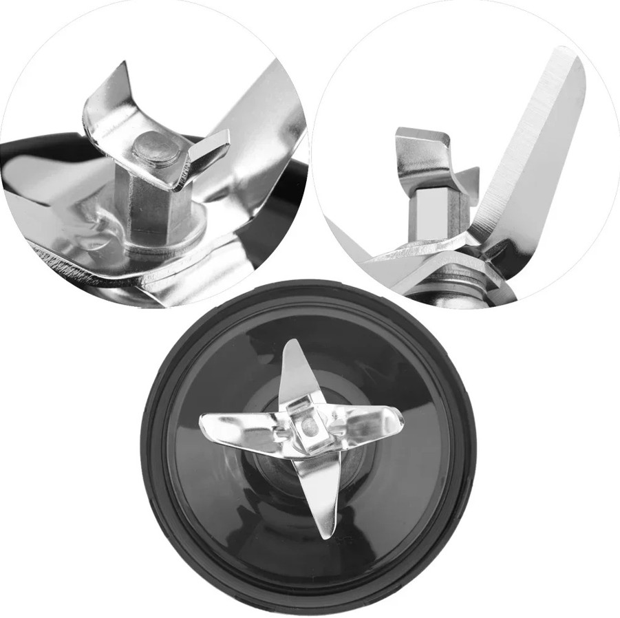 1pc 1000W 7 Fin Extractor Bottom Blade for Nutri Ninja Blender Juicer 18/24/32oz