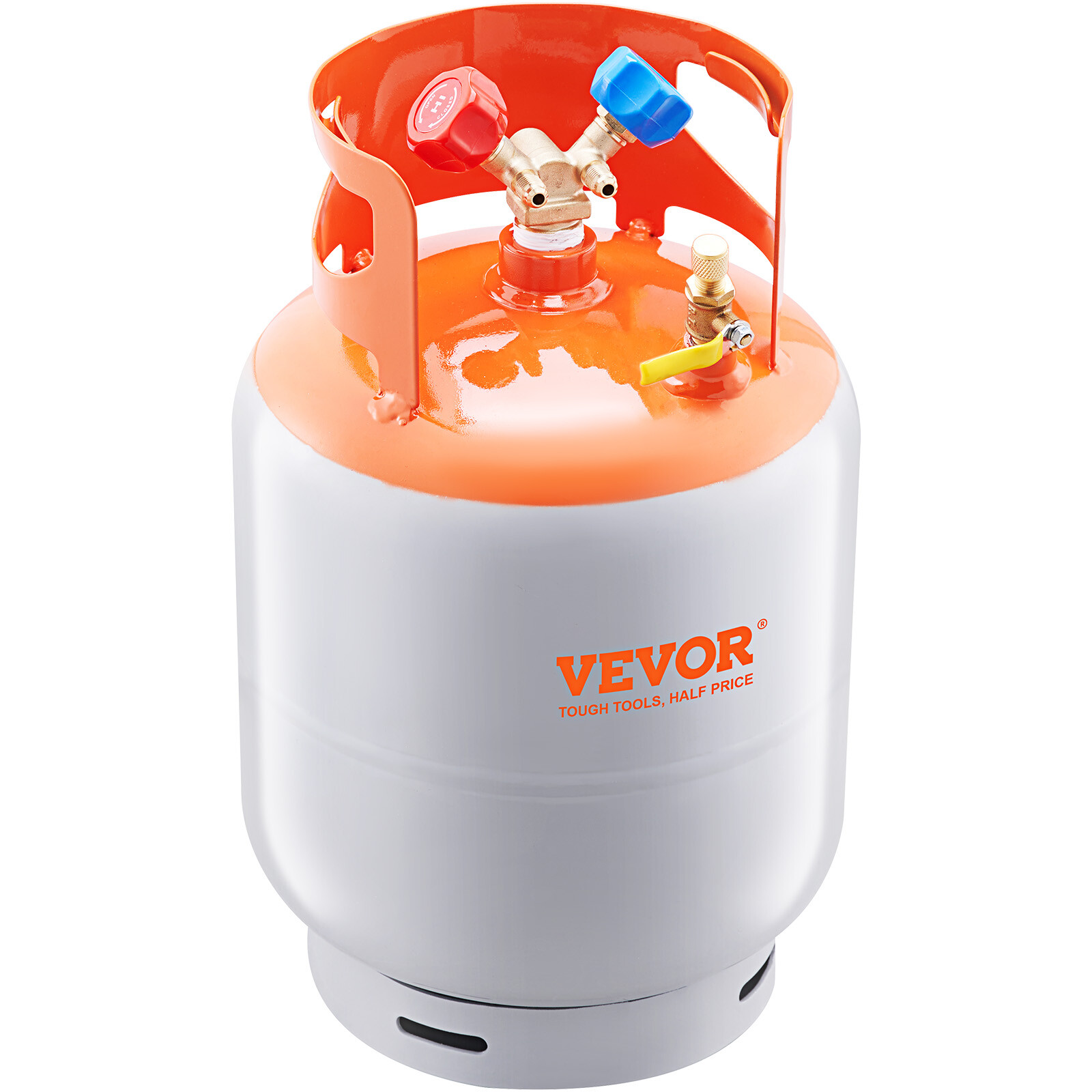 VEVOR Refrigerant Recovery Reclaim 50lb Cylinder Tank 400 PSI liquid Rated