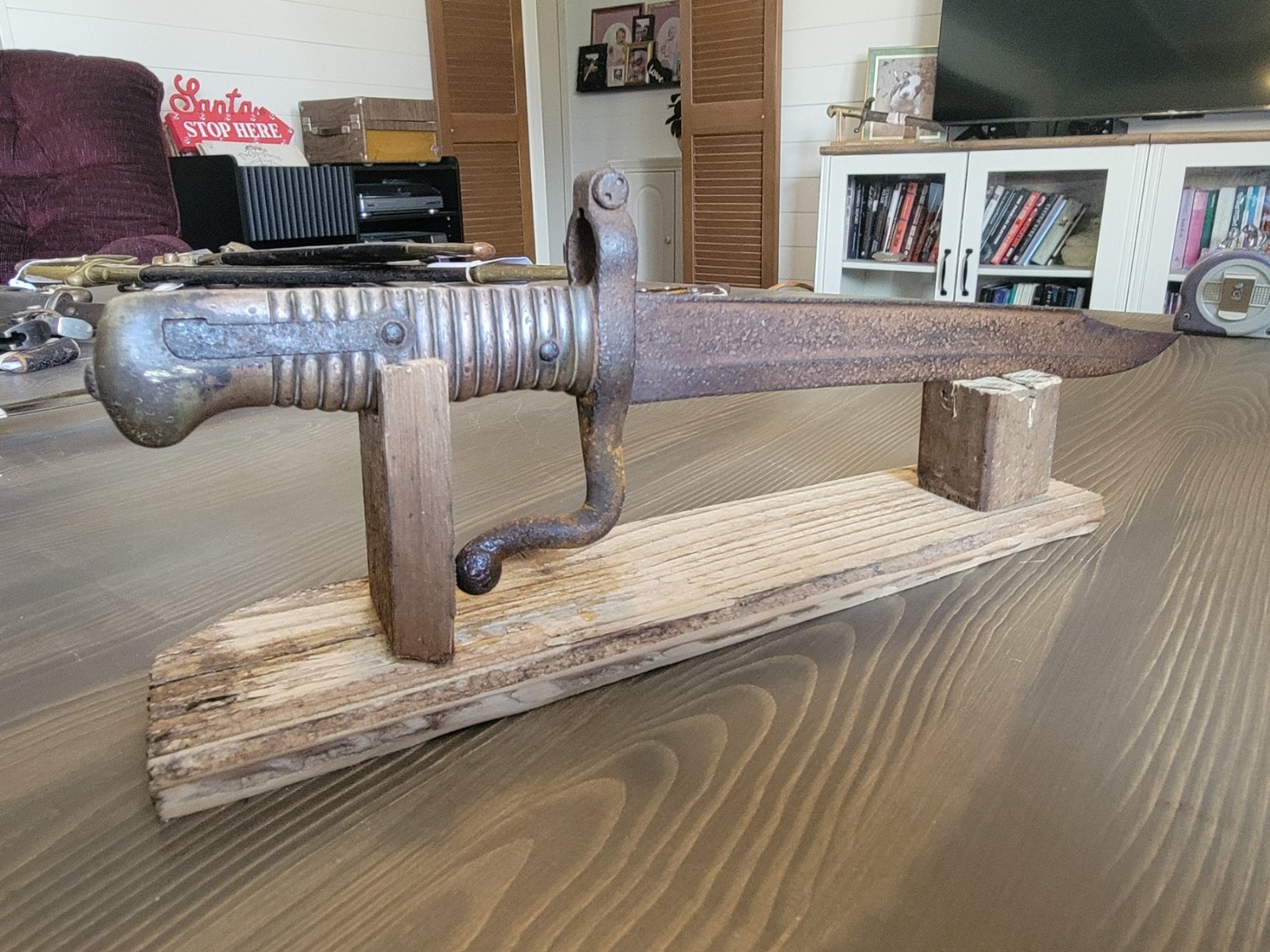 Modified M. 1866, French, Chassepot Bayonet Fighting Knife