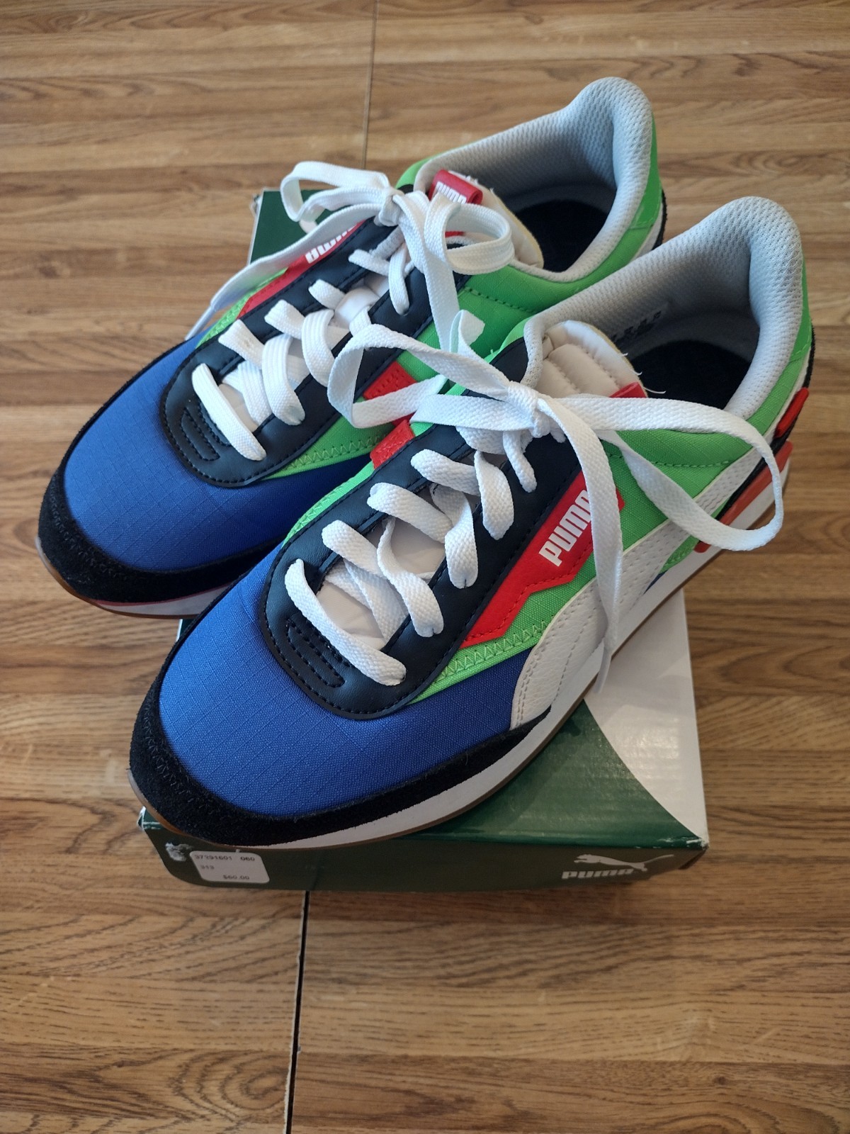 Puma 372916 01 Future Rider Stream on Jr. Size 6C Multicolored Sneakers