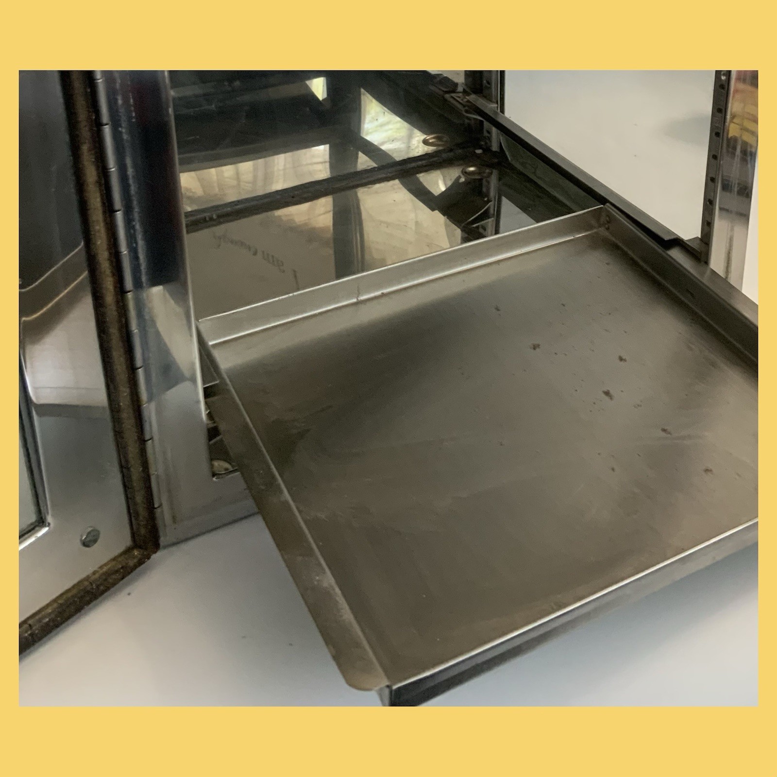 Vtg Boekel Scientific Incubator- Phila PA-12x12” Metal & Glass - Untested/AS IS