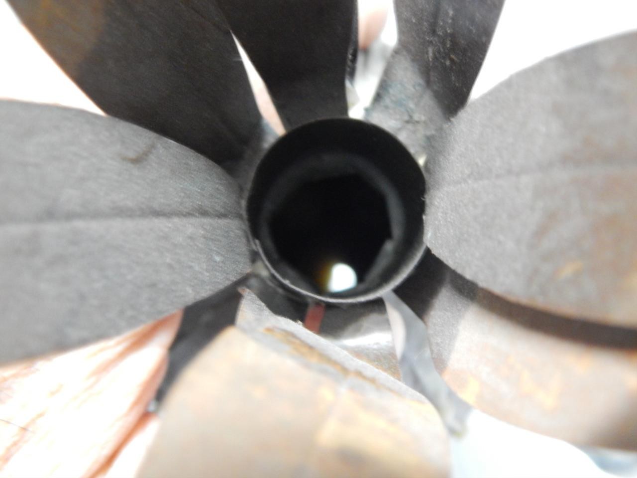 UNIQUE FIND: PAIR OF VINTAGE ANTIQUE MEXICAN TIN PINEAPPLE DSGN CANDLE STICKS