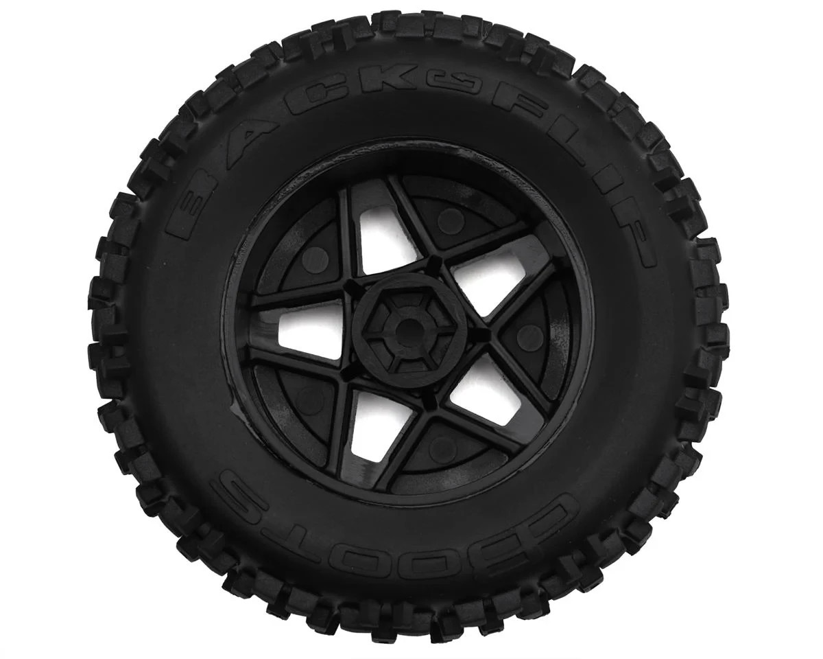 ARRMA ARA-2991 dBoots Back-Flip Mounted Tires (Black) (4) 12mm : MINI KRATON