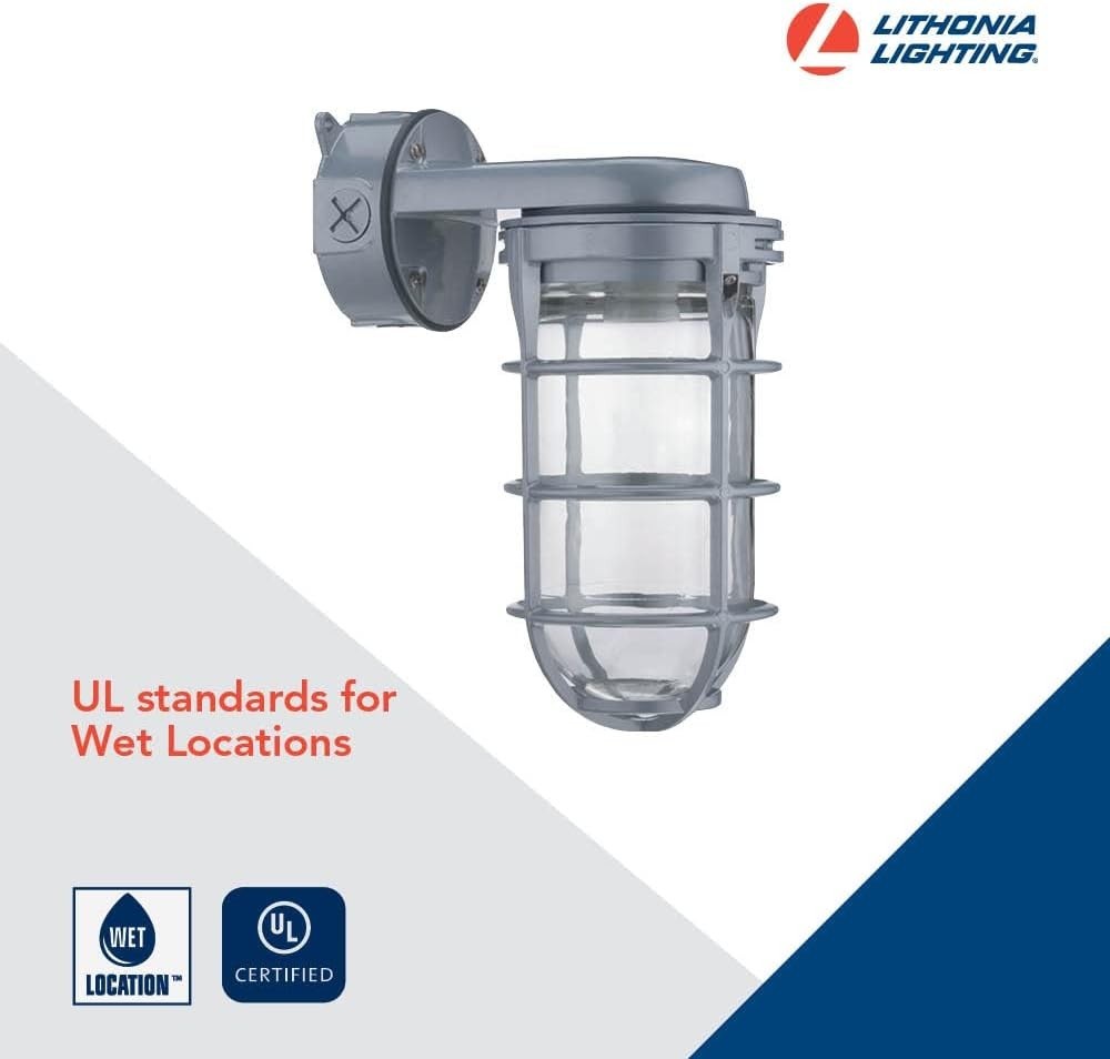 Explosion Proof Style Wall Mount Fixture Cage Retro Industry Light Commercial