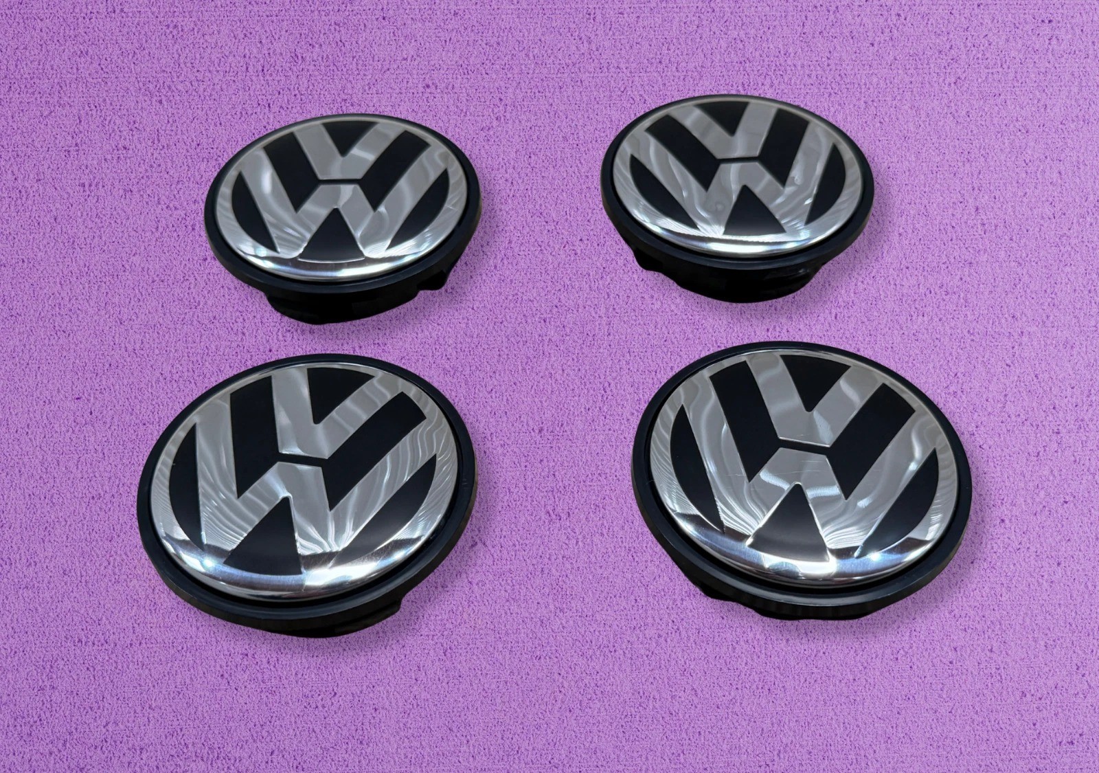 4x Wheel Center Hub caps for VW Golf Jetta Golf Tiguan Passat EOS 3B7 601 171