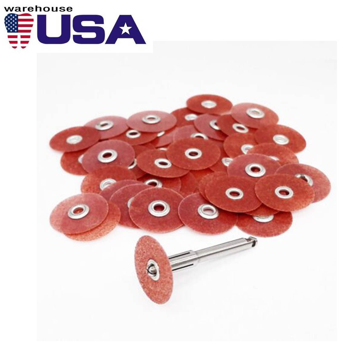 Dental SOFLEX Coarse Composite Finishing Polishing Discs 12.7mm /Mandrel