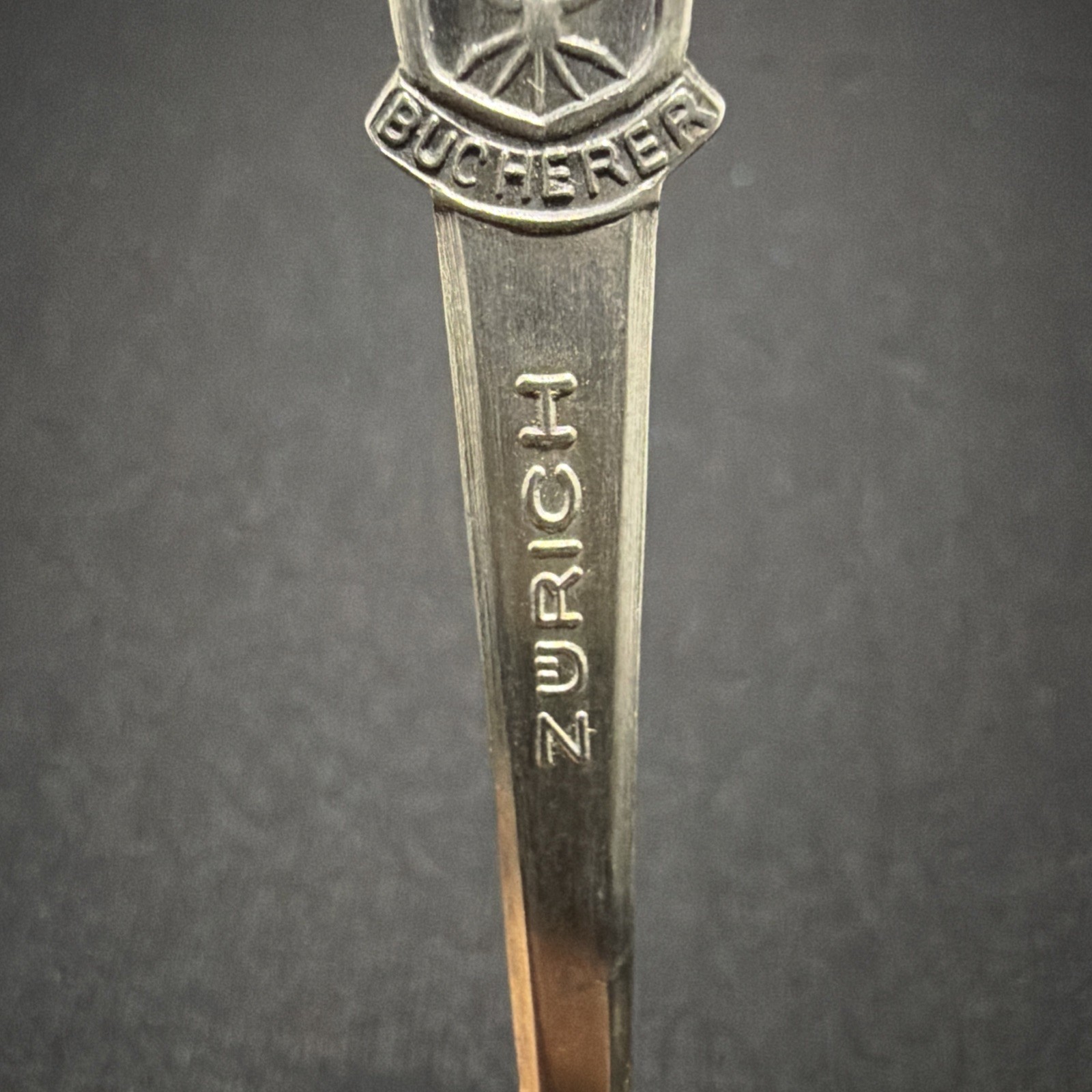 Vintage Rolex Bucherer Of Switzerland Souvenir Spoons From Lucerne And Zurich