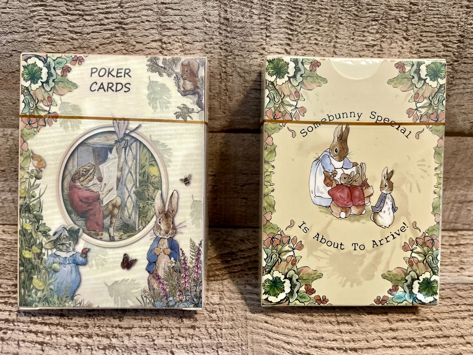 Easter Peter Rabbit Poker Poker Playing Deck of Cards X 2 Styles