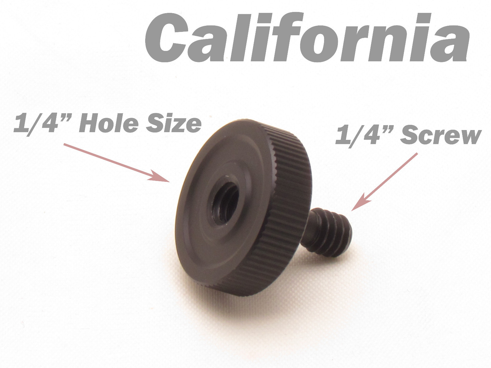 1/4" Male to 1/4" Female Screw Adapter Hot Cold Shoe Tripod Camera Flash Bracket