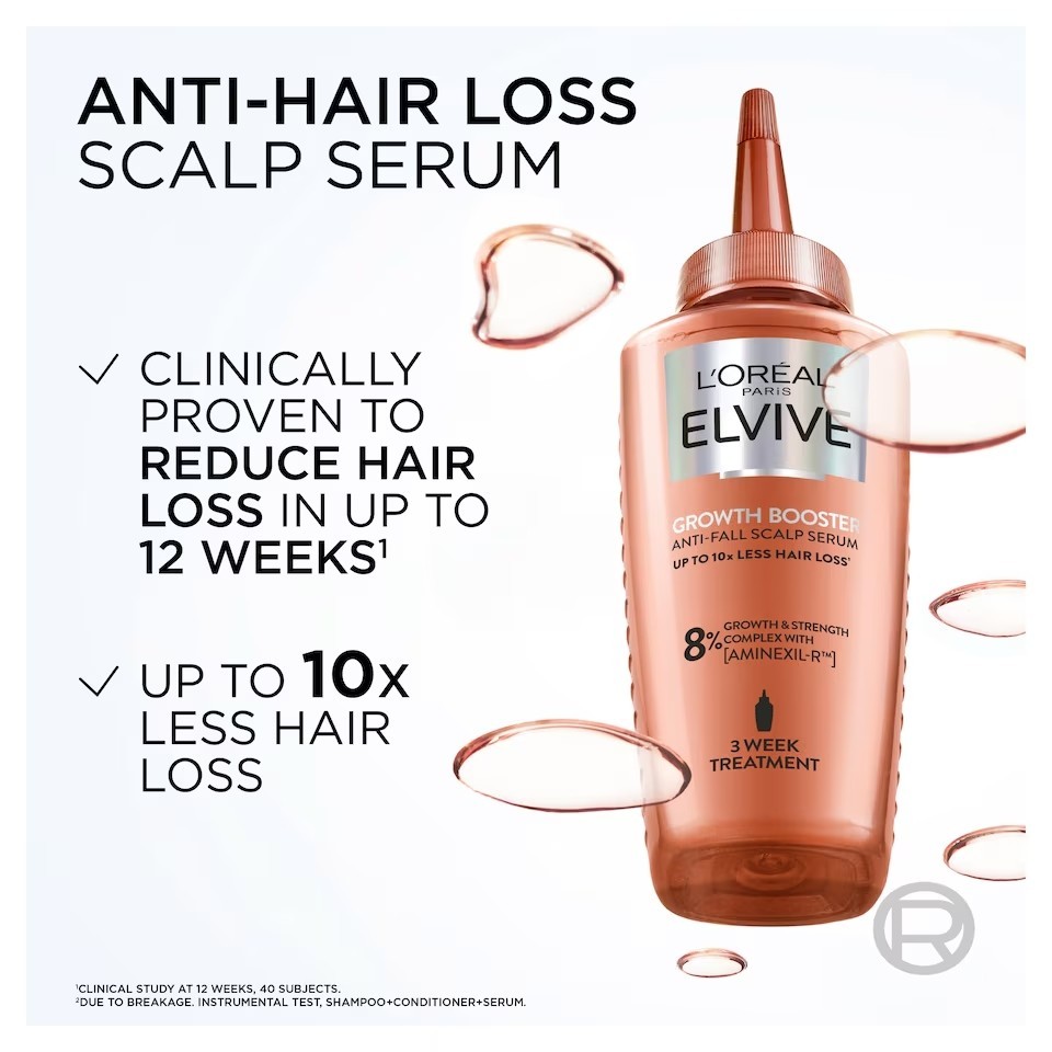 Elvive Growth Booster Scalp Serum Anti Hair Loss Scalp Loreal Paris 102ml