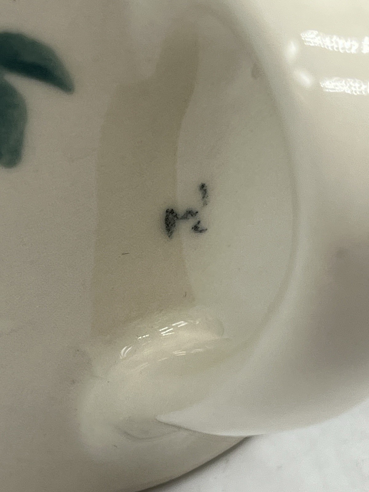 2 Hartstone Pottery Stoneware Coffee Mugs Spring Flowers Wisteria Bleeding Heart