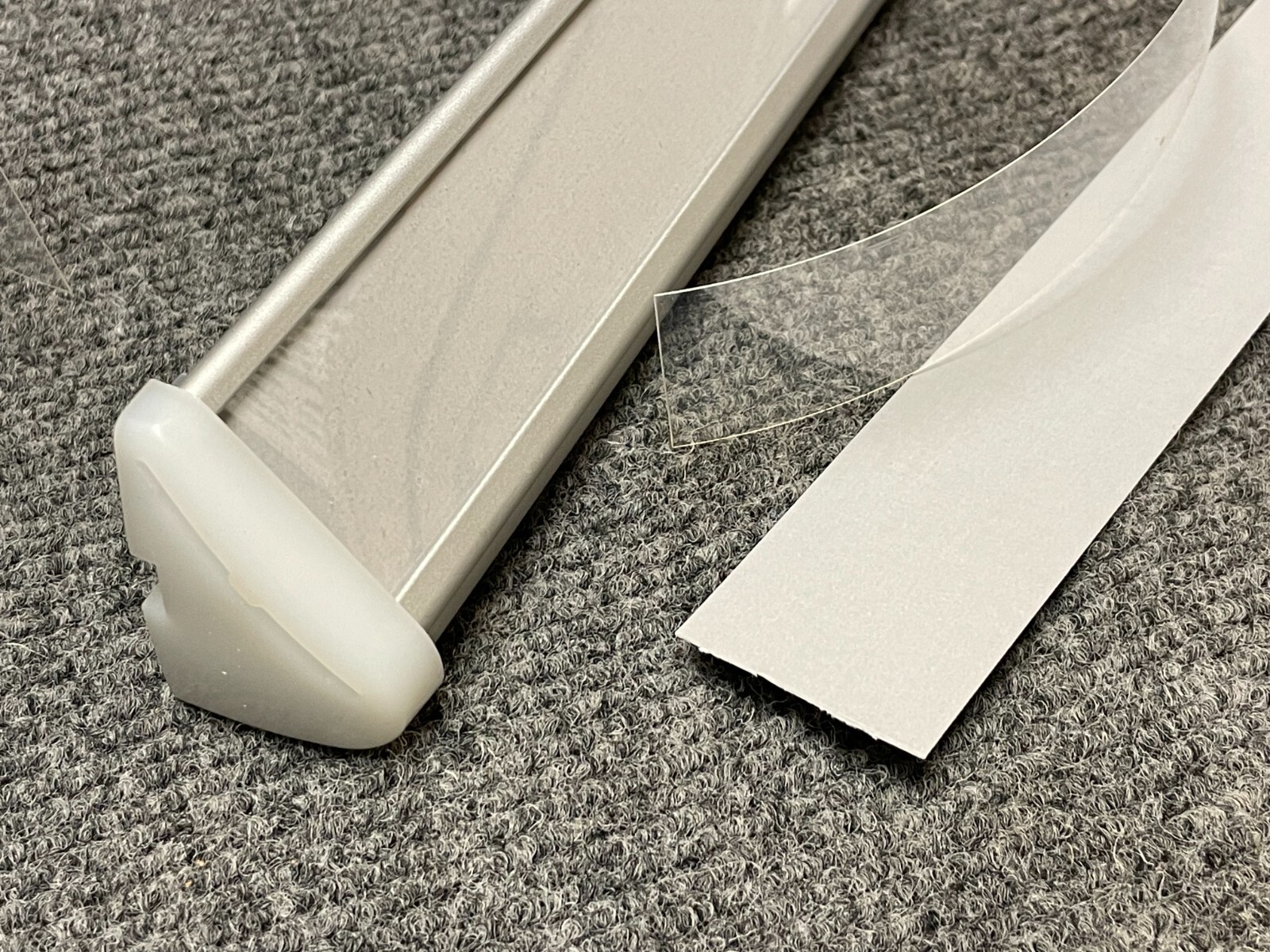 Stanley Vidmar Drawer Label Edge Backing Paper Plastic Cover