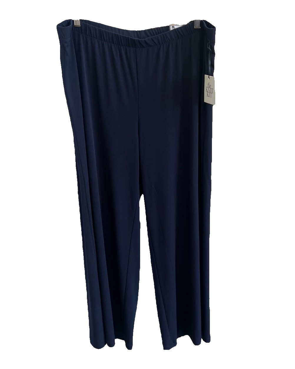 NWT Chicos Travelers The Ultimate Fit Wide-Leg Palazzo Ankle Pants Sz 3 P / 16