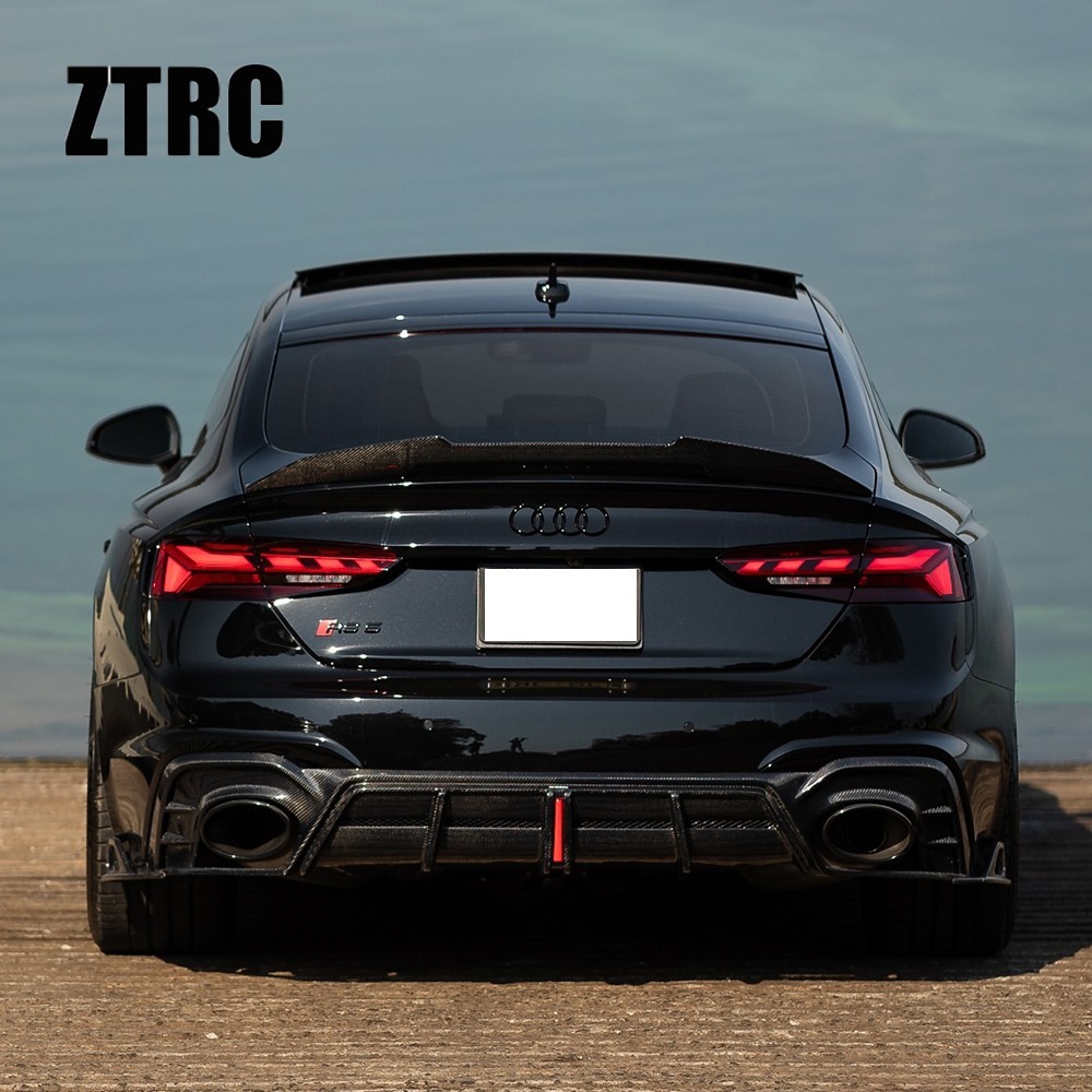 Carbon Fiber Trunk Wing Spoiler For AUDI A5 S5 RS5 B9 B9.5 Sportback 2017-2025